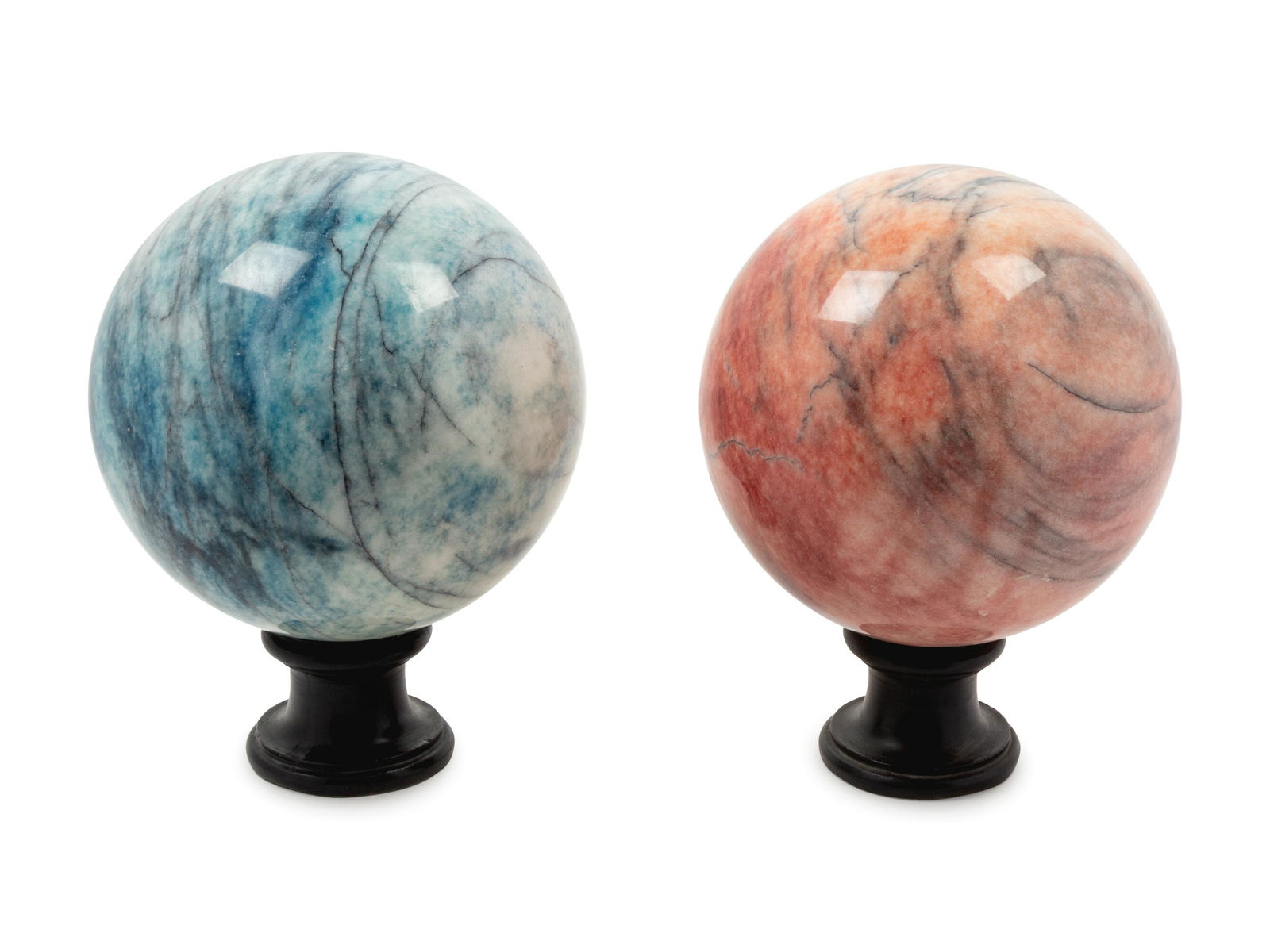 Two Rock Crystal Table Ornaments (1 of 1)