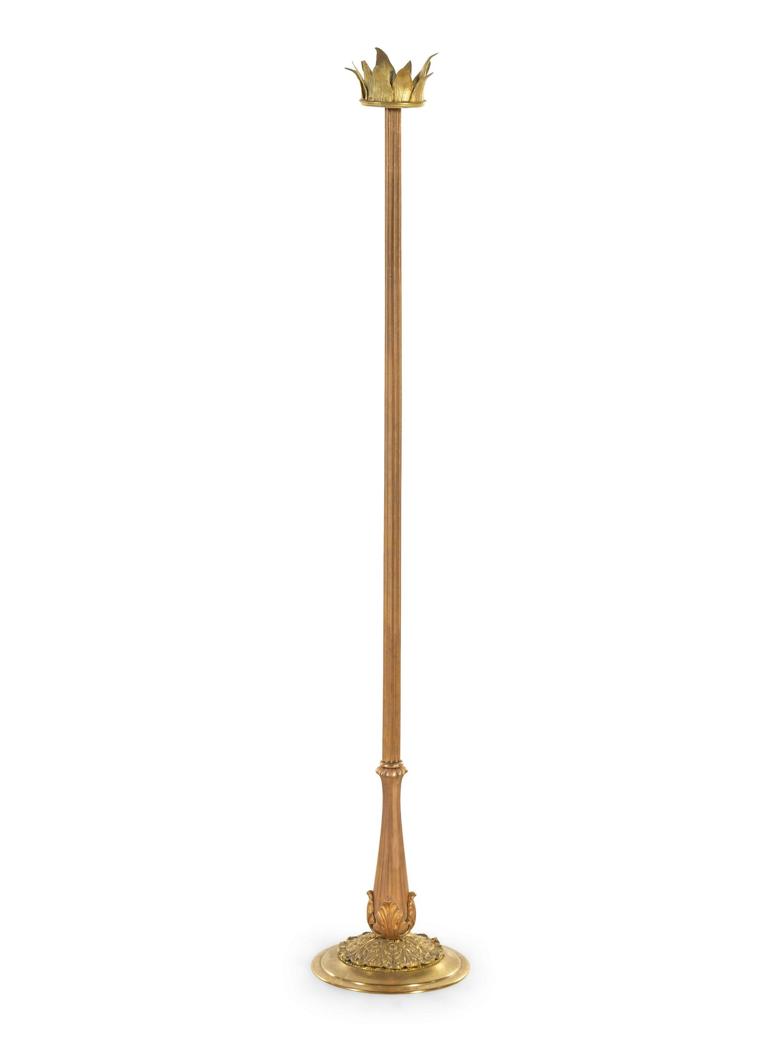 A Gilt Metal Pricket Stick (1 of 1)