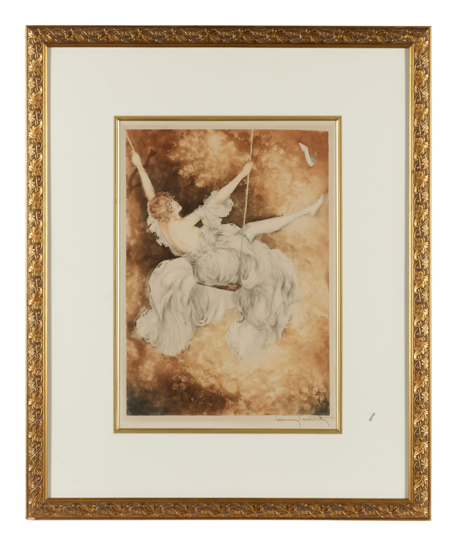 Louis Icart (French, 1888€“1950) Swing (1 of 2)