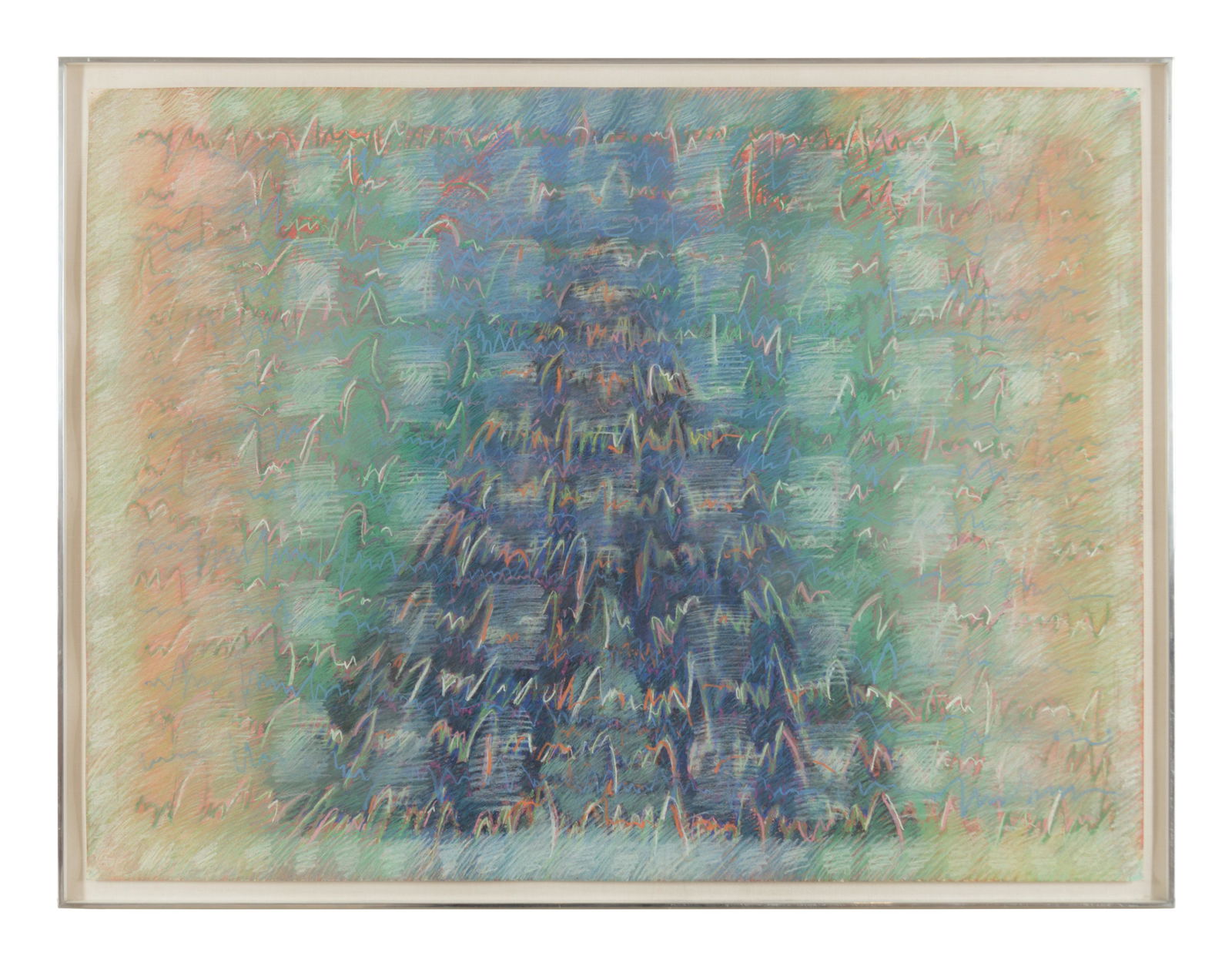 Susan Sensemann (American, b. 1949) Lumi: Susan Sensemann (American, b. 1949) Lumi pastel 30 x 40 inches. Provenance: Joyce Hunsaker and Associates, Los Angeles Property from a Corporate Art Collection