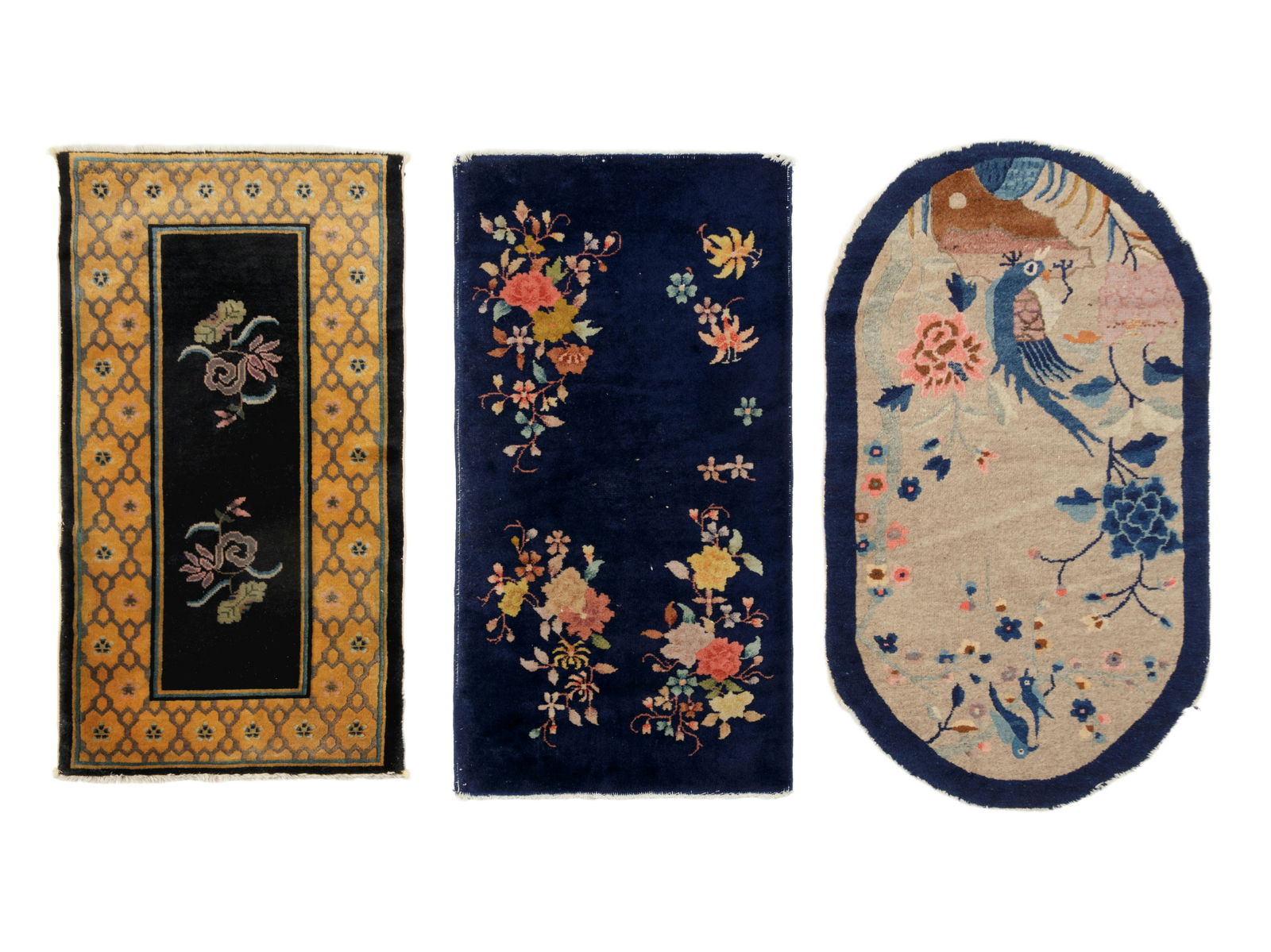 Three Chinese Wool Mats (1 of 4)