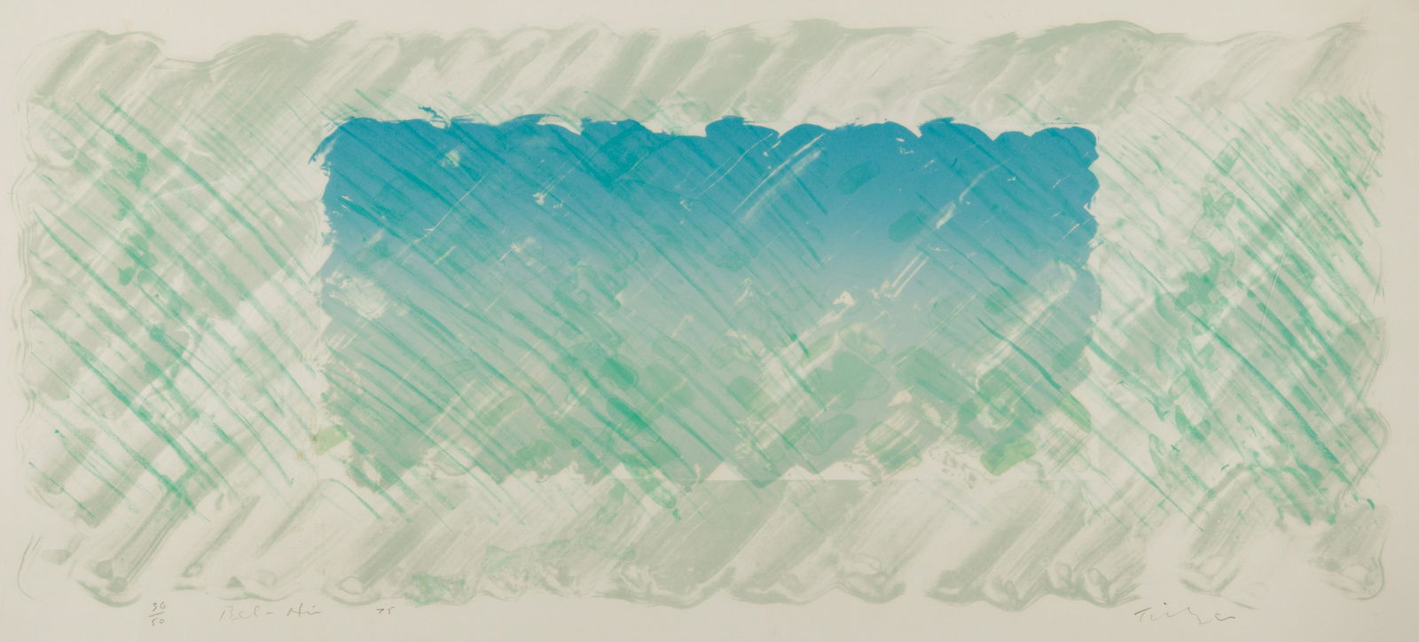 William Tillyer (British, b. 1938) Bel-Air, 1975 (1 of 3)