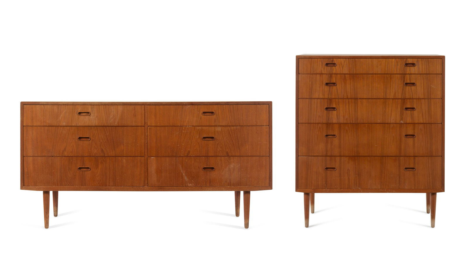 Falster Ma¸belfabrik Danish, Mid 20th century Highboy (1 of 6)