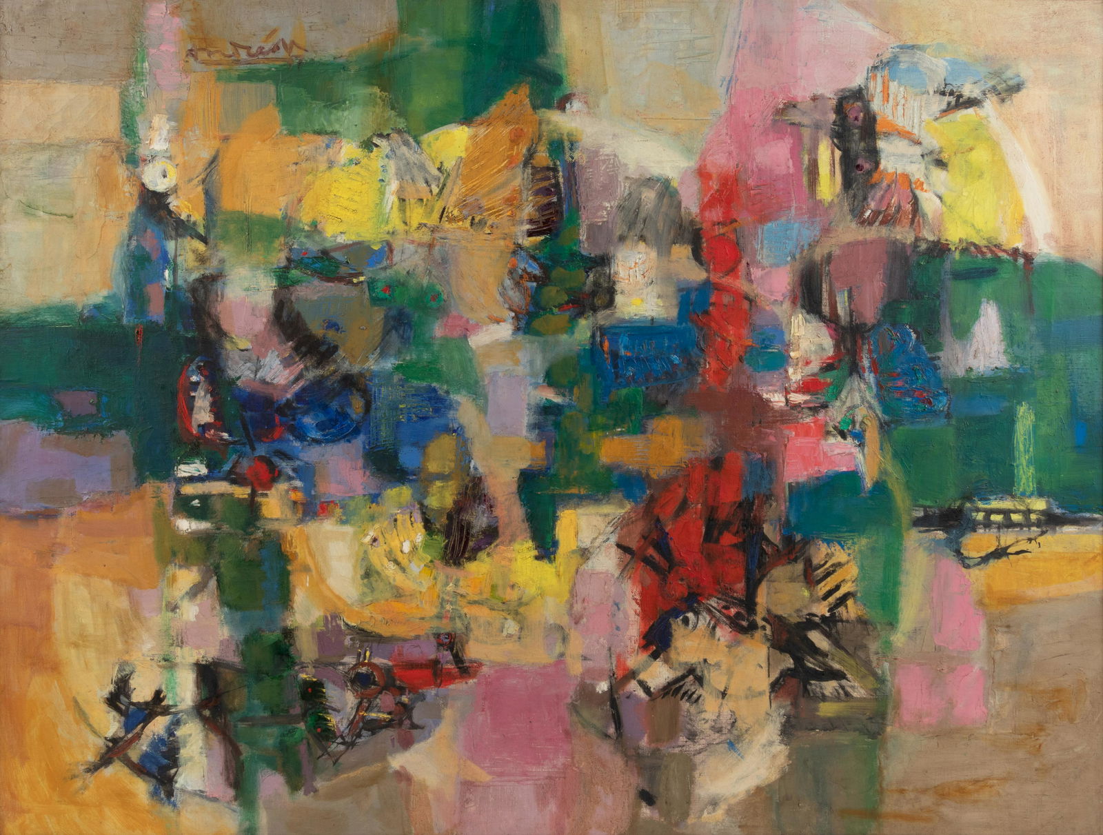 Constantin Andreou (Greek, 1917-2007) Les Papillons, c. (1 of 3)