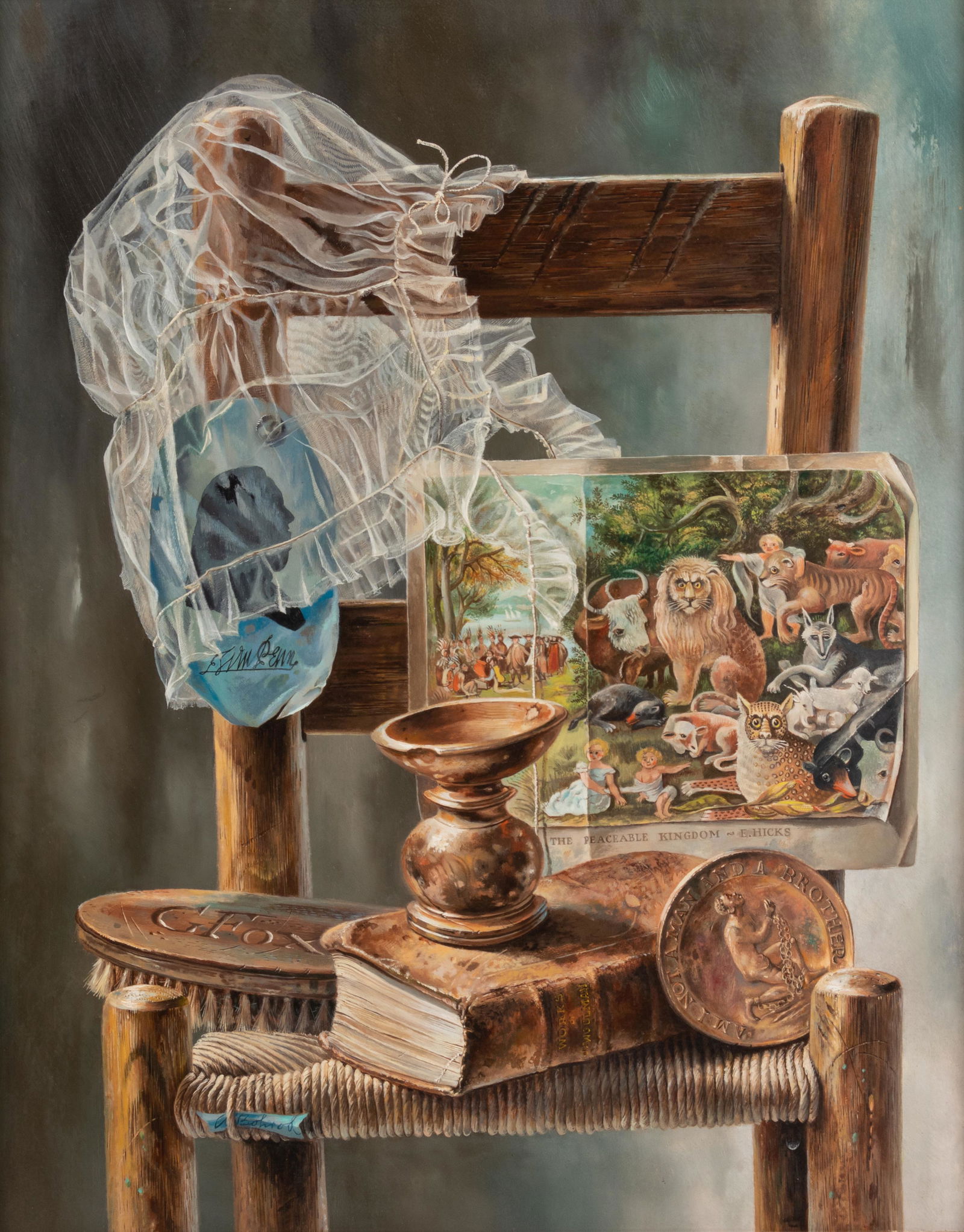 Aaron Bohrod (American, 1907-1992) The Quakers (1 of 2)