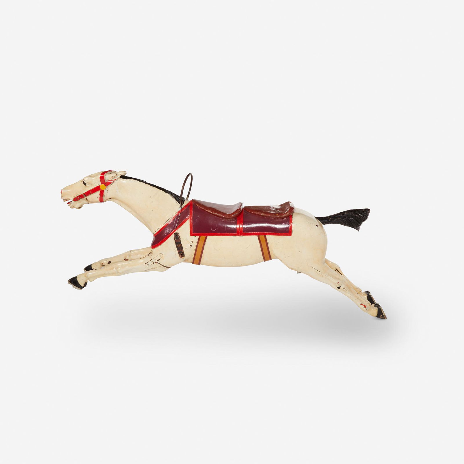 Carved and painted wood "Great American Racing Derby" (1 of 1)