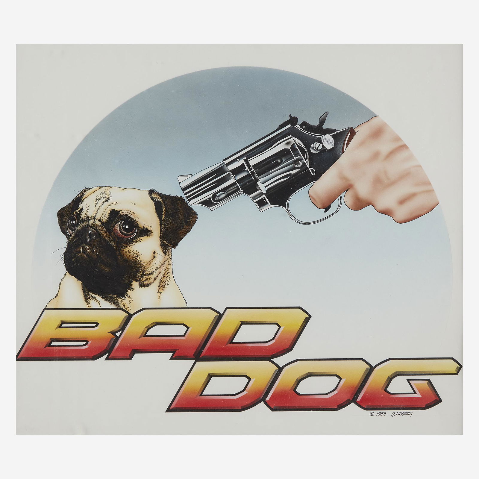 Gary Kroman (20th century), Original airbrushed art: (1 of 1)