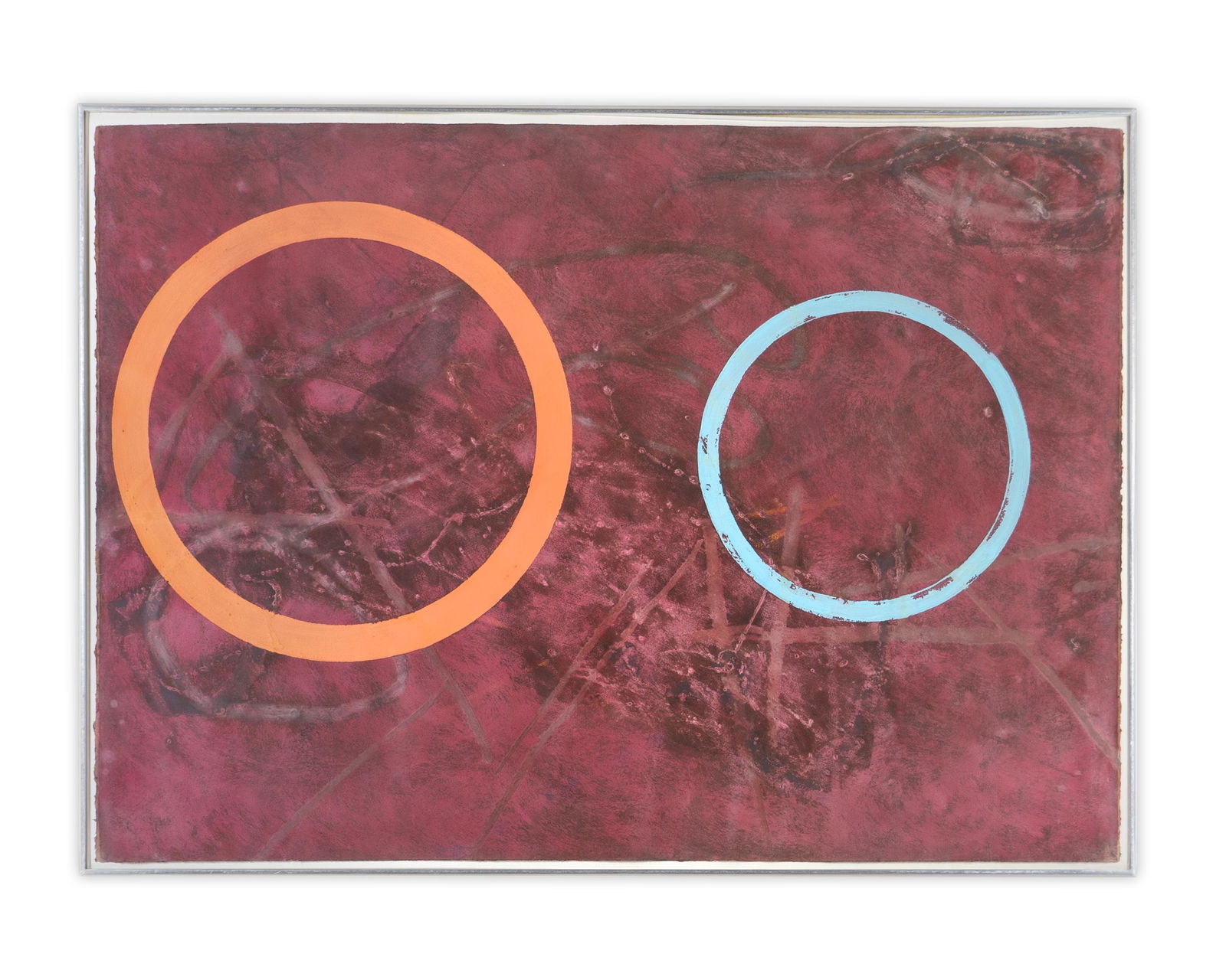 Peter Plagens (American, b. 1941) Untitled, 1975: Peter Plagens (American, b. 1941) Untitled, 1975 oil, crayon, acrylic and gouache pastel on hand made paper unsigned 29 1/2 x 41 1/4 inches. Nancy Hoffman Gallery, 429 West Broadway, NY, NY Exhibited: