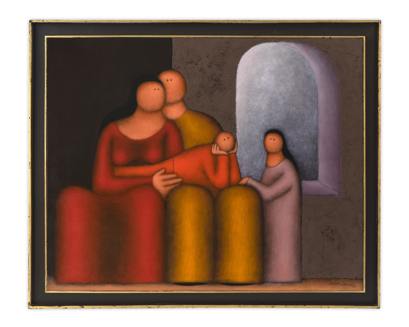 Jesus Mariano Leeus (Mexican, b. 1948) Untitled, 1986 (1 of 2)