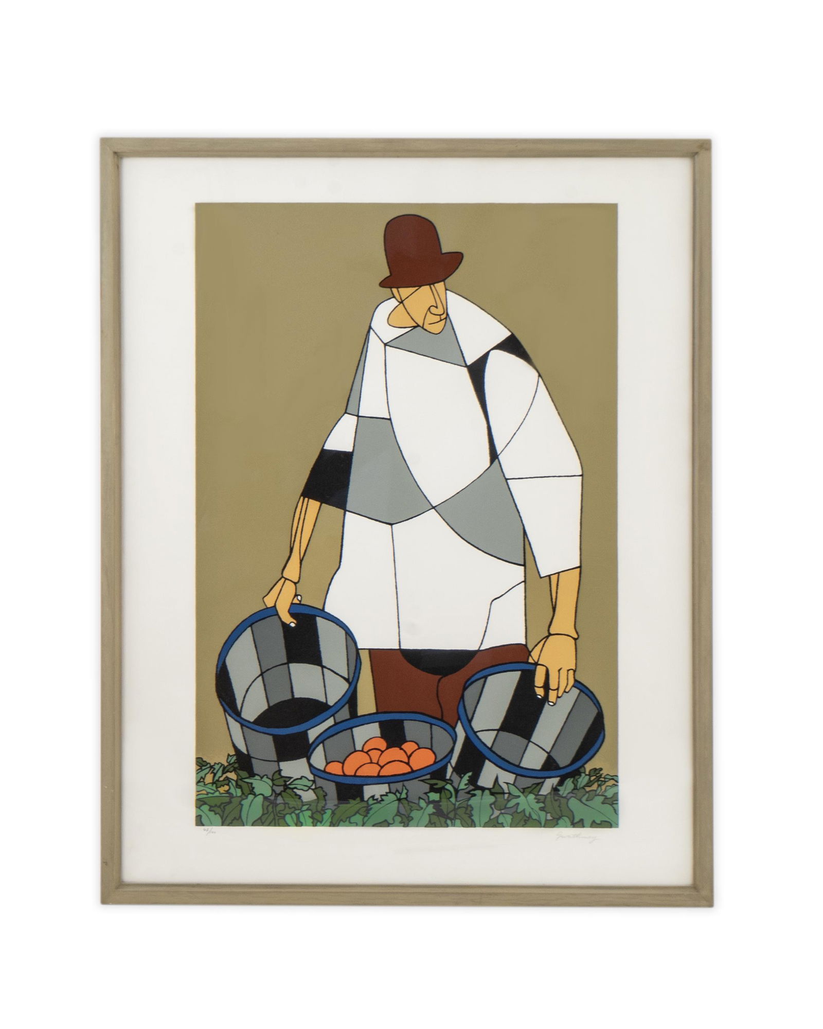 Robert Gwathmey  (American, 1903- Migrant (1 of 3)