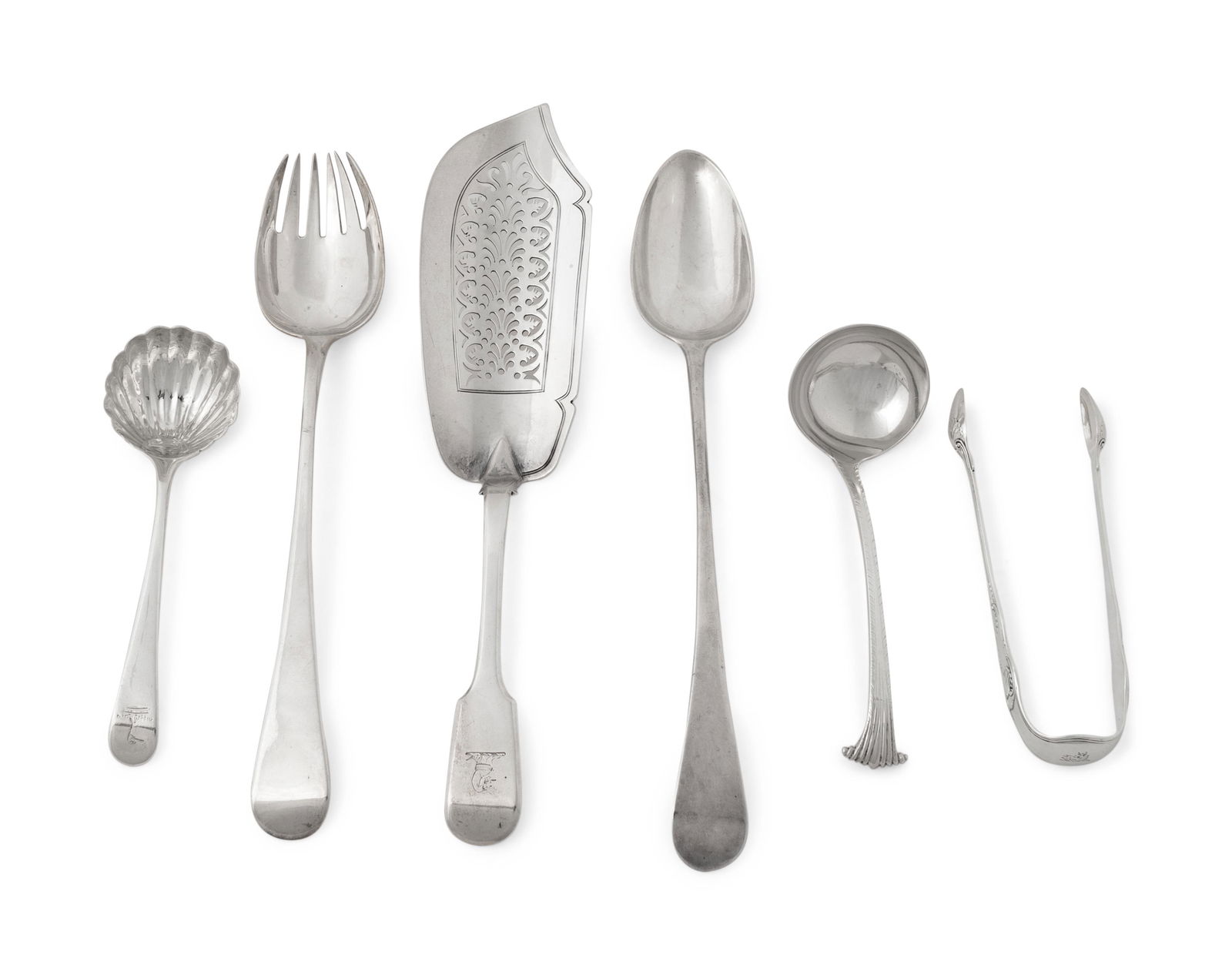 Six Georgian and Victorian Silver Articles (1 of 1)