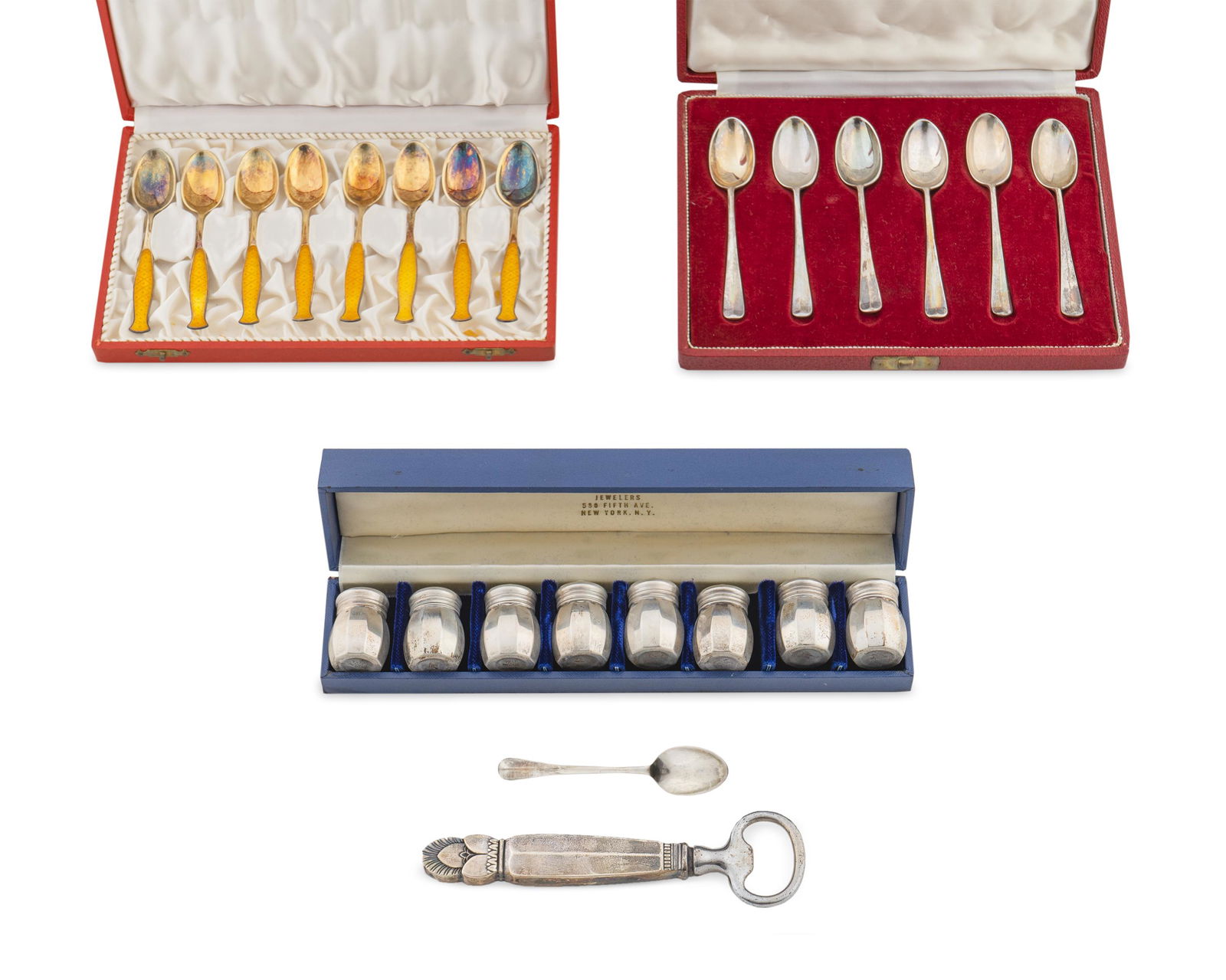 A Miscellaneous Group of Silver Table Articles (1 of 3)