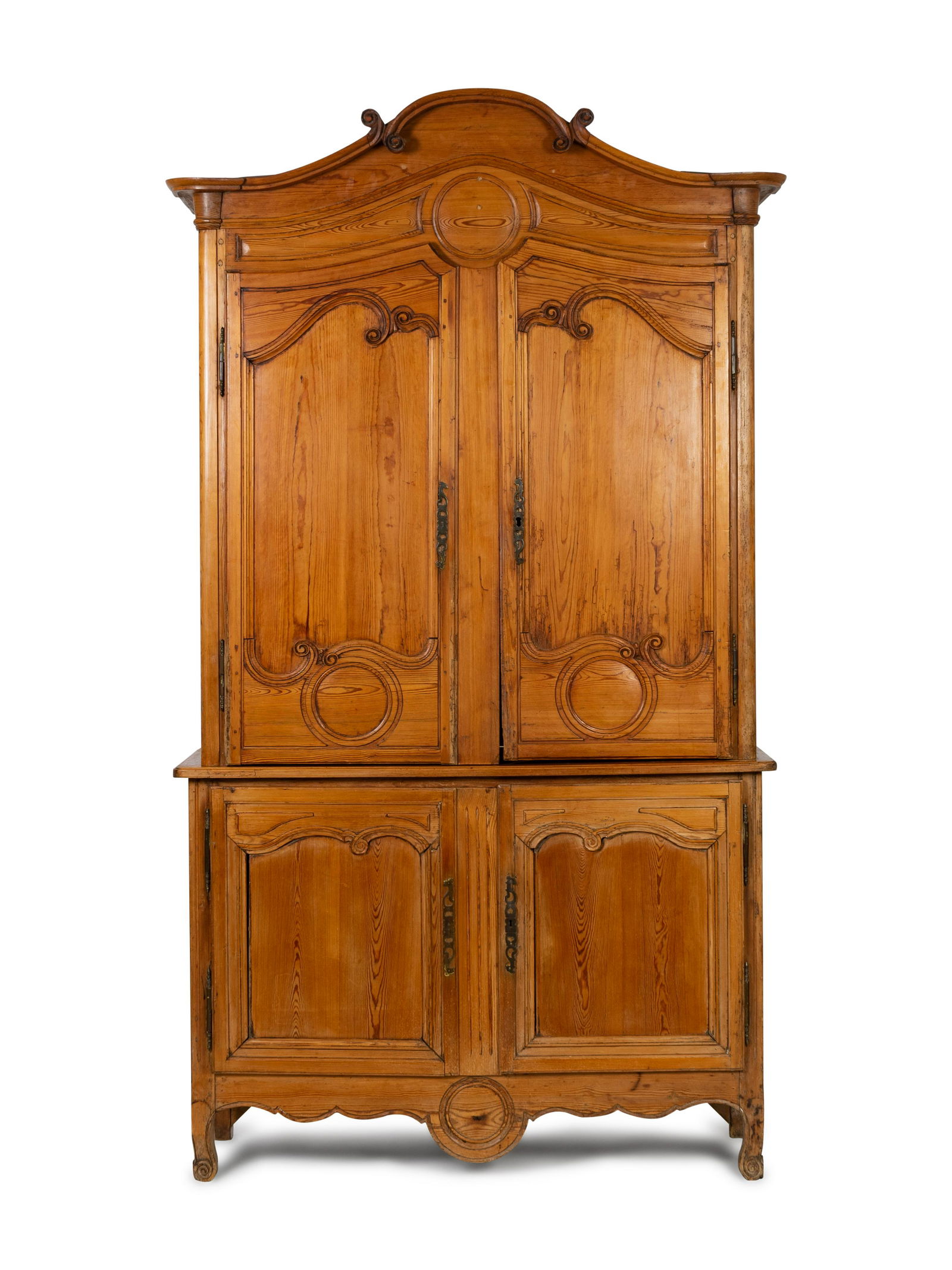 A Louis XV Provincial Style Carved Pine Buffet a (1 of 1)