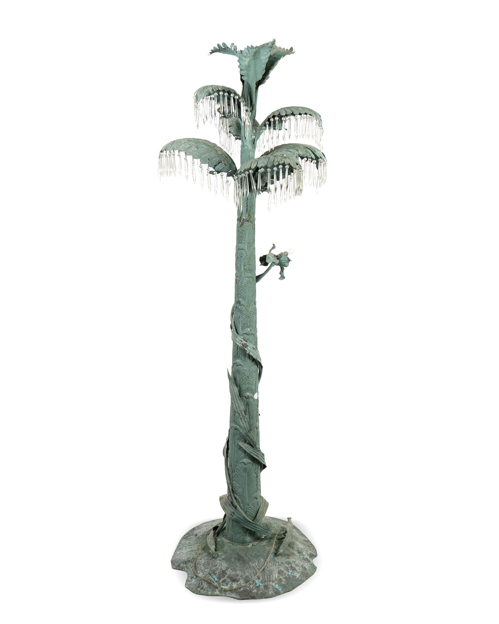 A Whimsical Palm Tree-Form Floor Lamp (1 of 1)