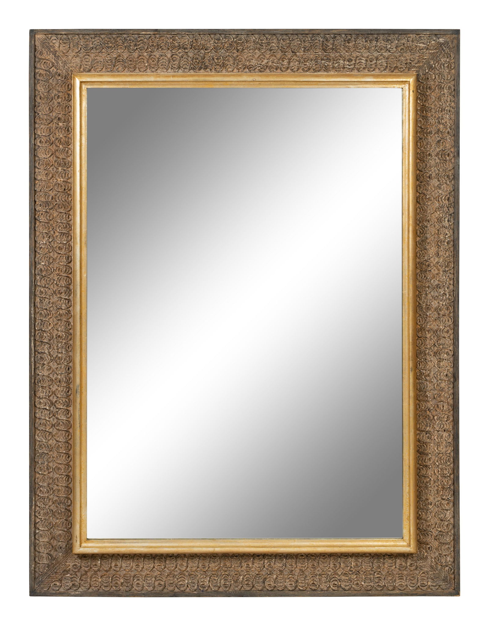 A Large Contemporary Rectangular Mirror (1 of 1)