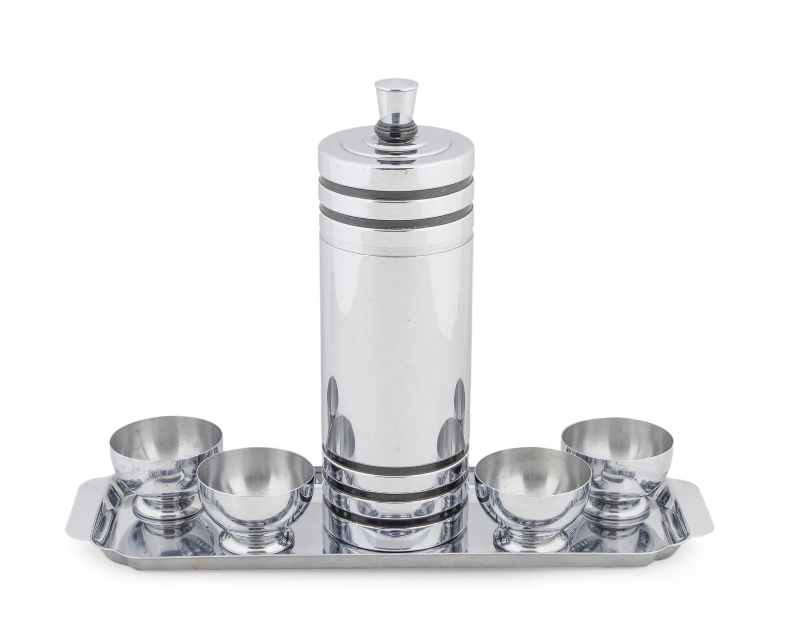 A Chase Modernist Chrome Gaiety Cocktail Set (1 of 1)