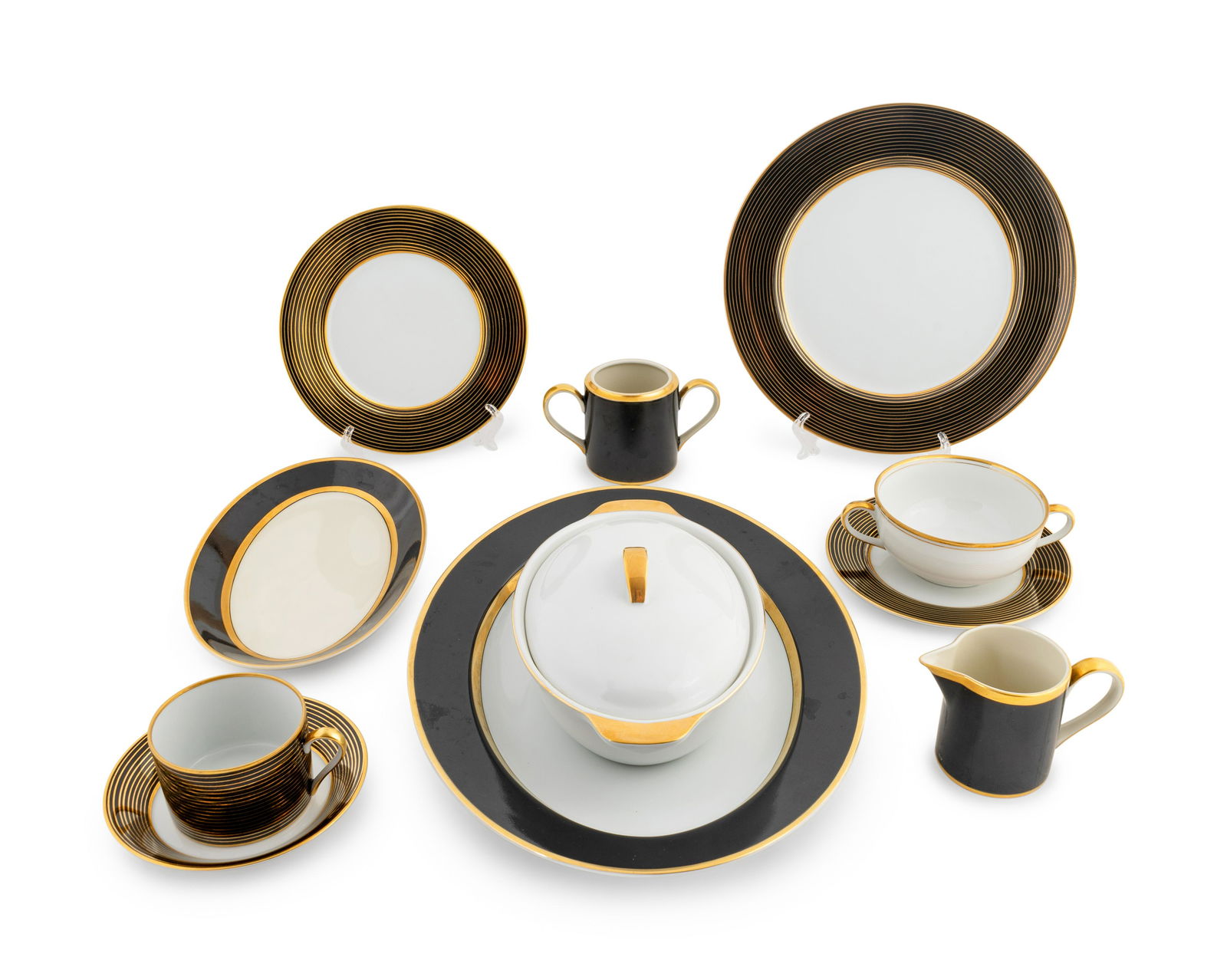 86-Piece Fritz & Floyd Porcelain Dinner Service for (1 of 1)