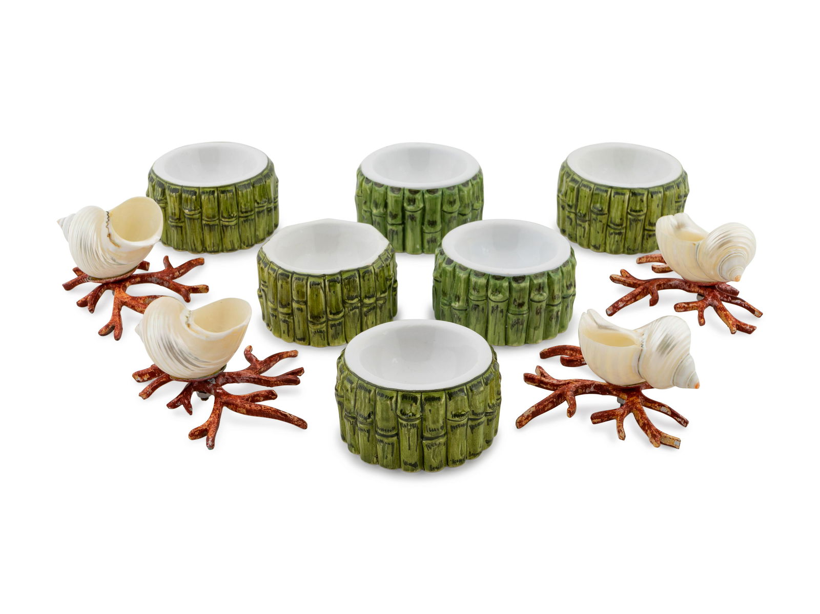 An Assortment of Whimsical Salts Taller, height 2 1/8 (1 of 1)