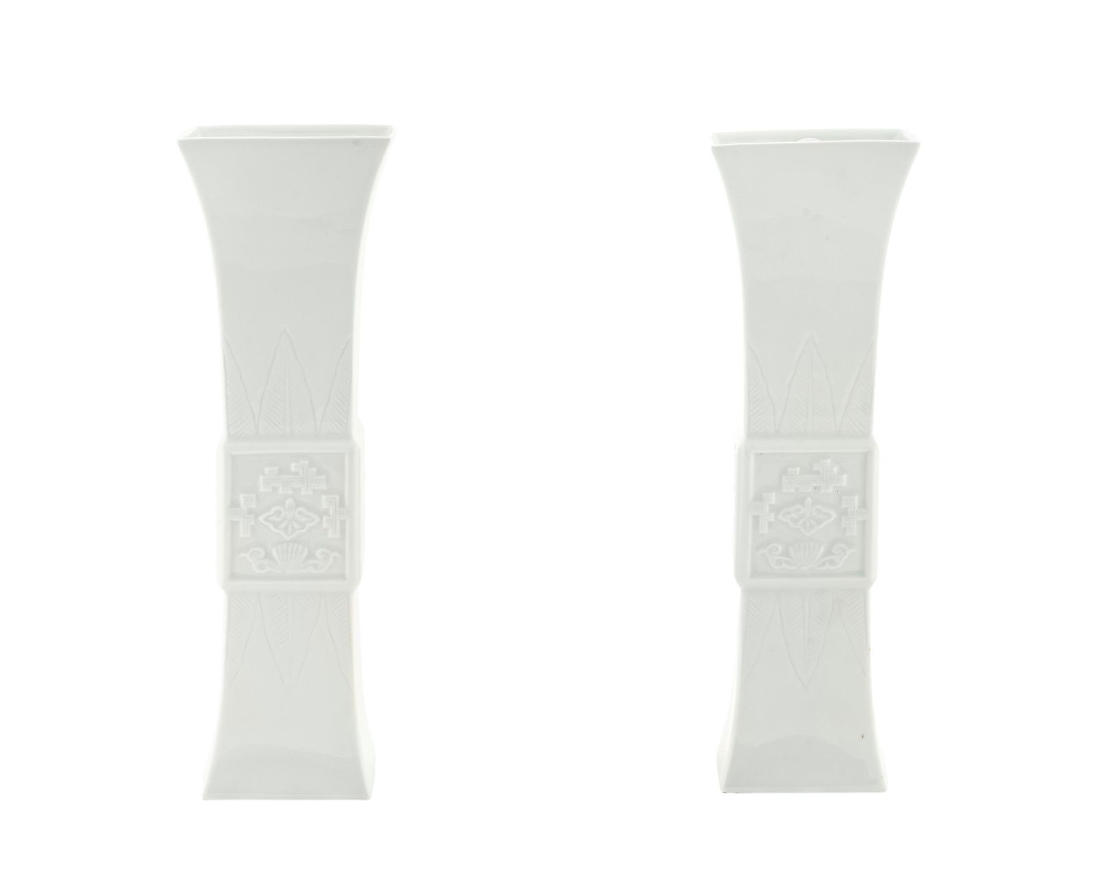 A Pair of Japanese Studio Pottery Vases Height 14 1/2 (1 of 1)