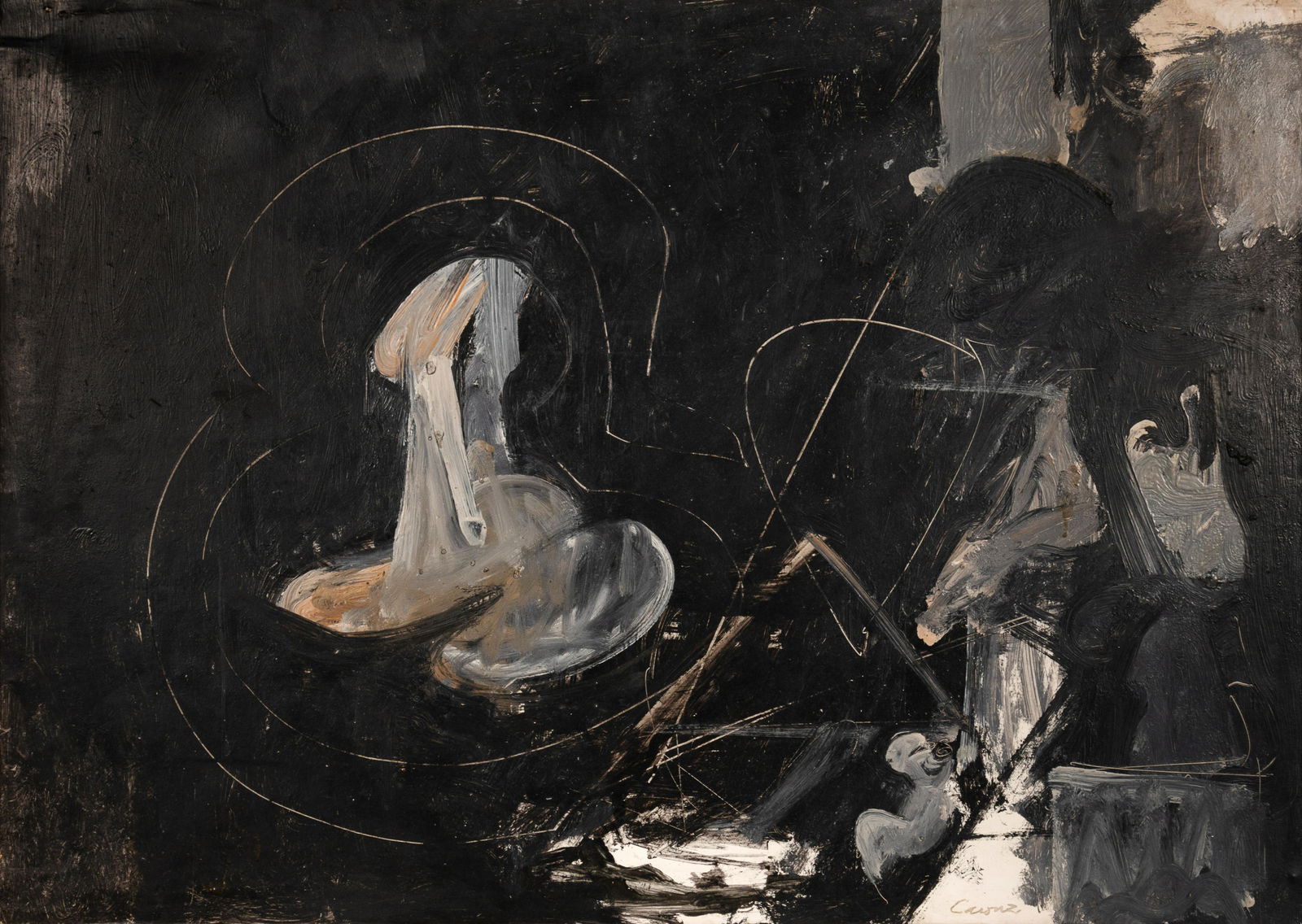 Nicolas Carone (American, 1917-2010) Untitled, 1957 (1 of 4)