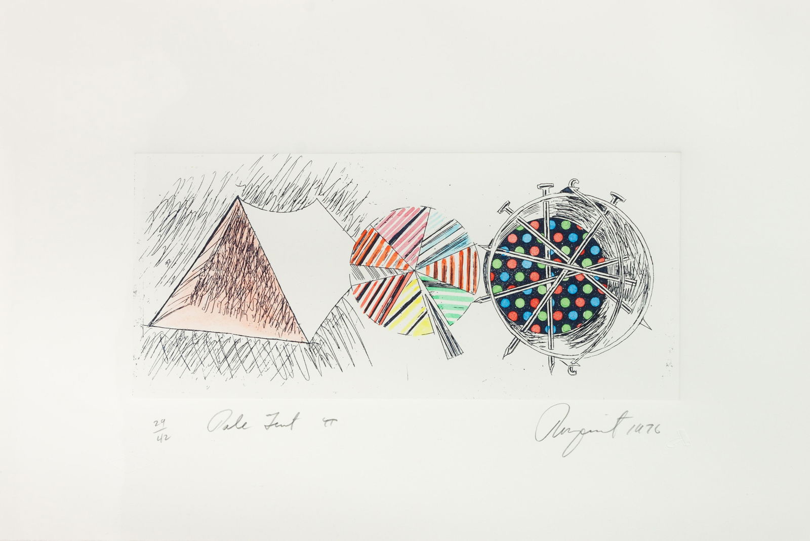 James Rosenquist (American, 1933-2017) A pair of works (1 of 2)
