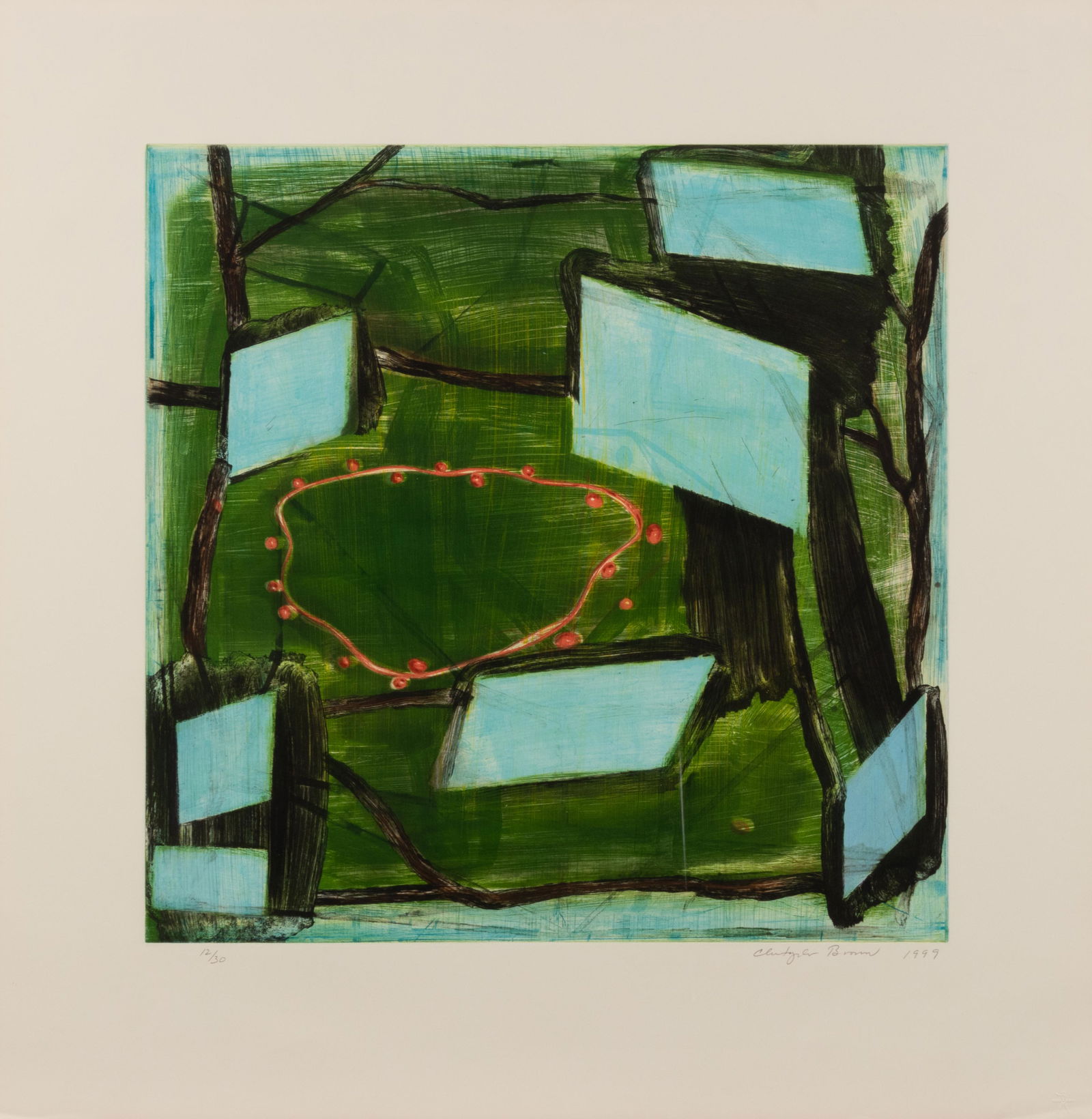 Christopher Brown (American, b. 1951) Through the (1 of 5)