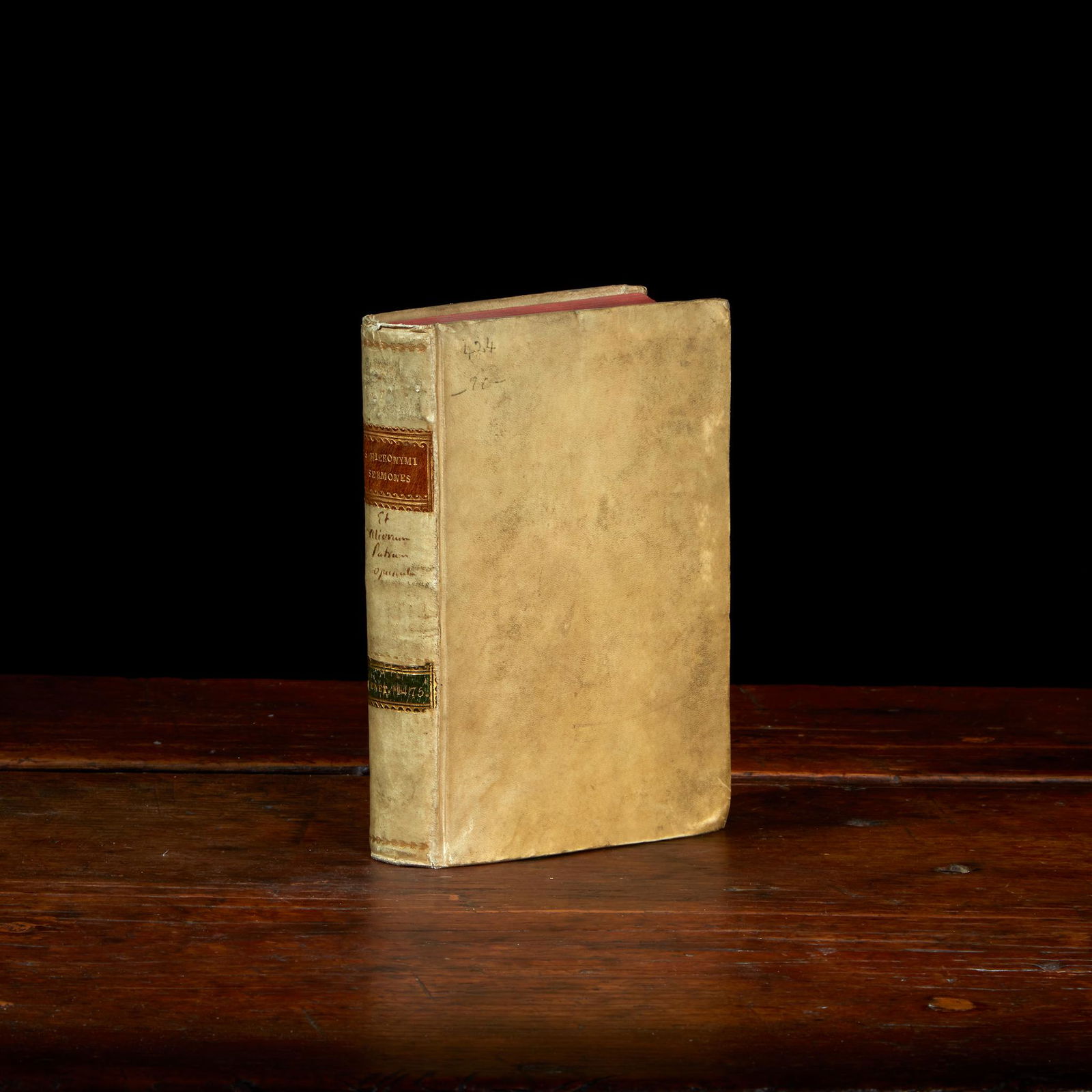 [Incunabula] Hieronymus, Aureola ex floribus S. (1 of 3)