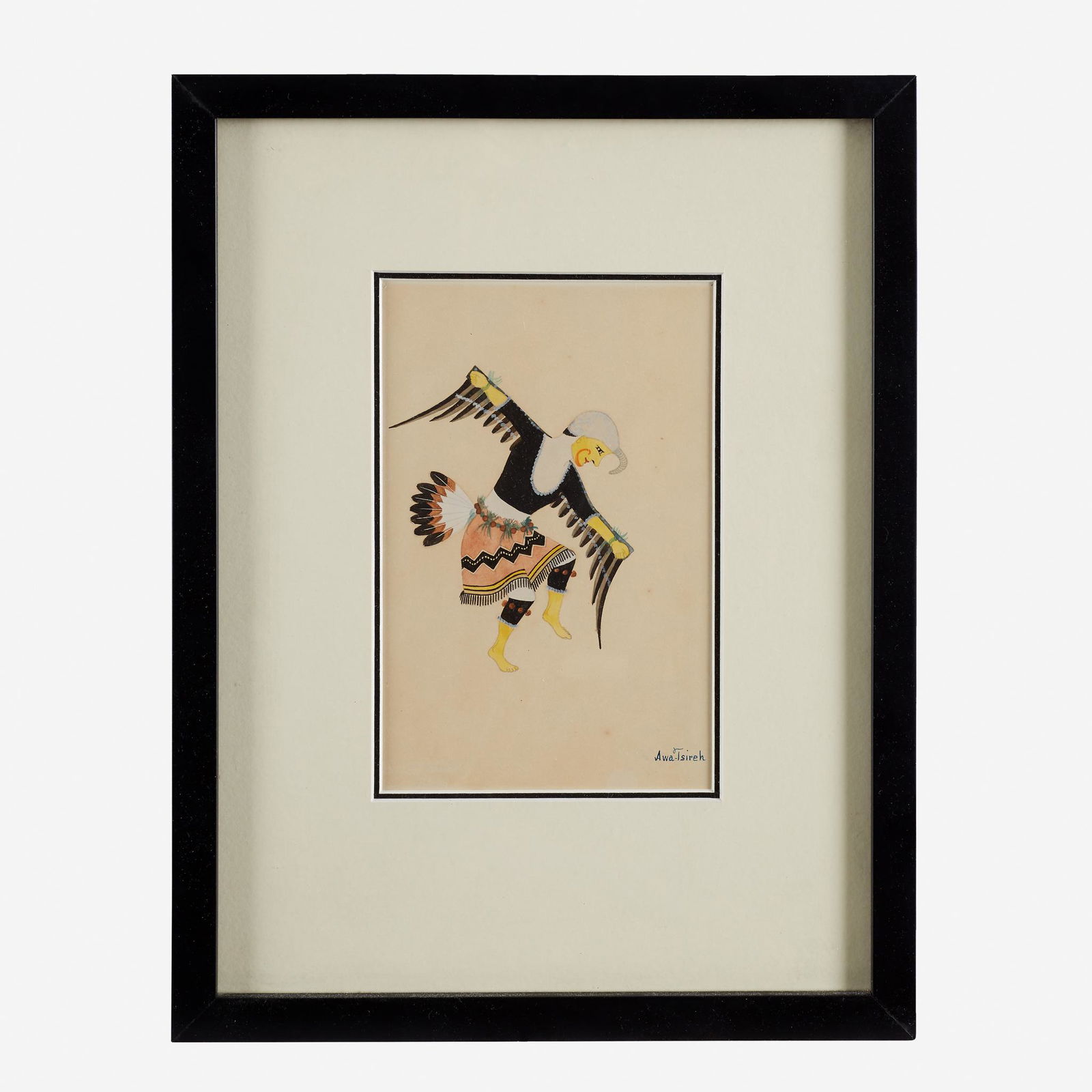 Awa-Tsireh (Alfonso Roybal, 1898-1955), Eagle Dancer (1 of 2)