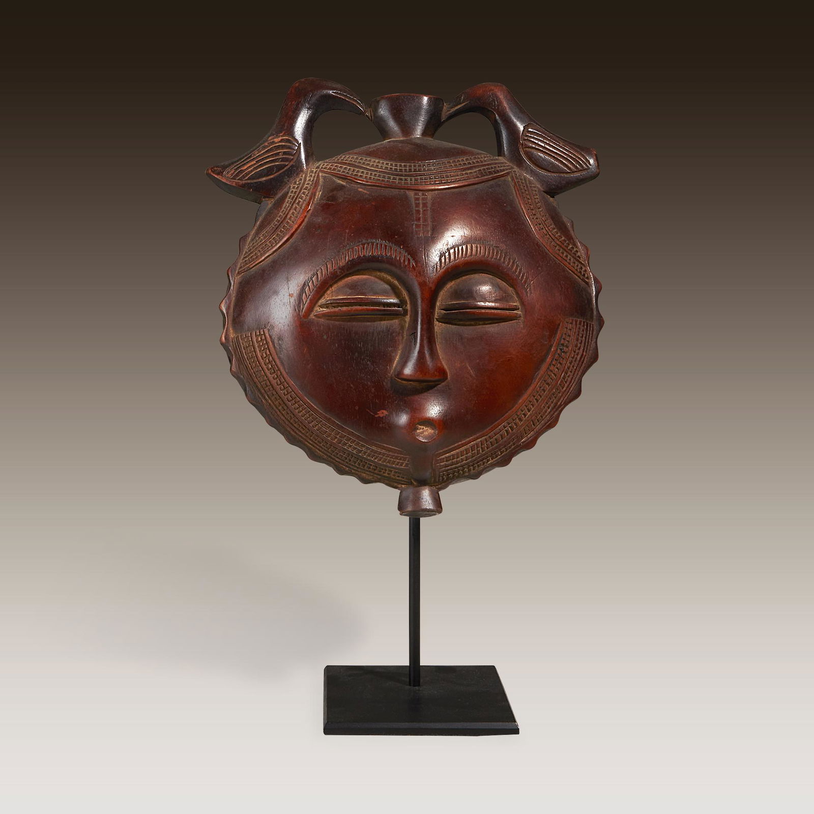 A Yaure mask, Côte d'Ivoire (1 of 2)