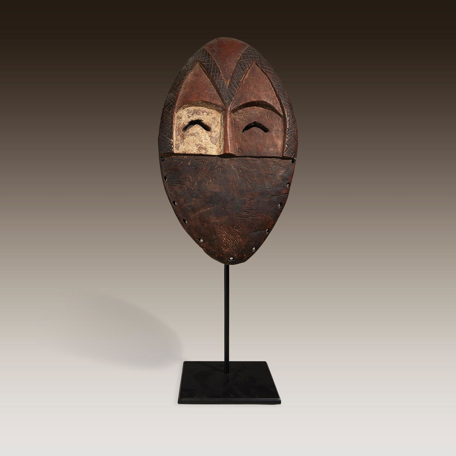 A Mbole style mask, Democratic Republic of Congo (1 of 2)