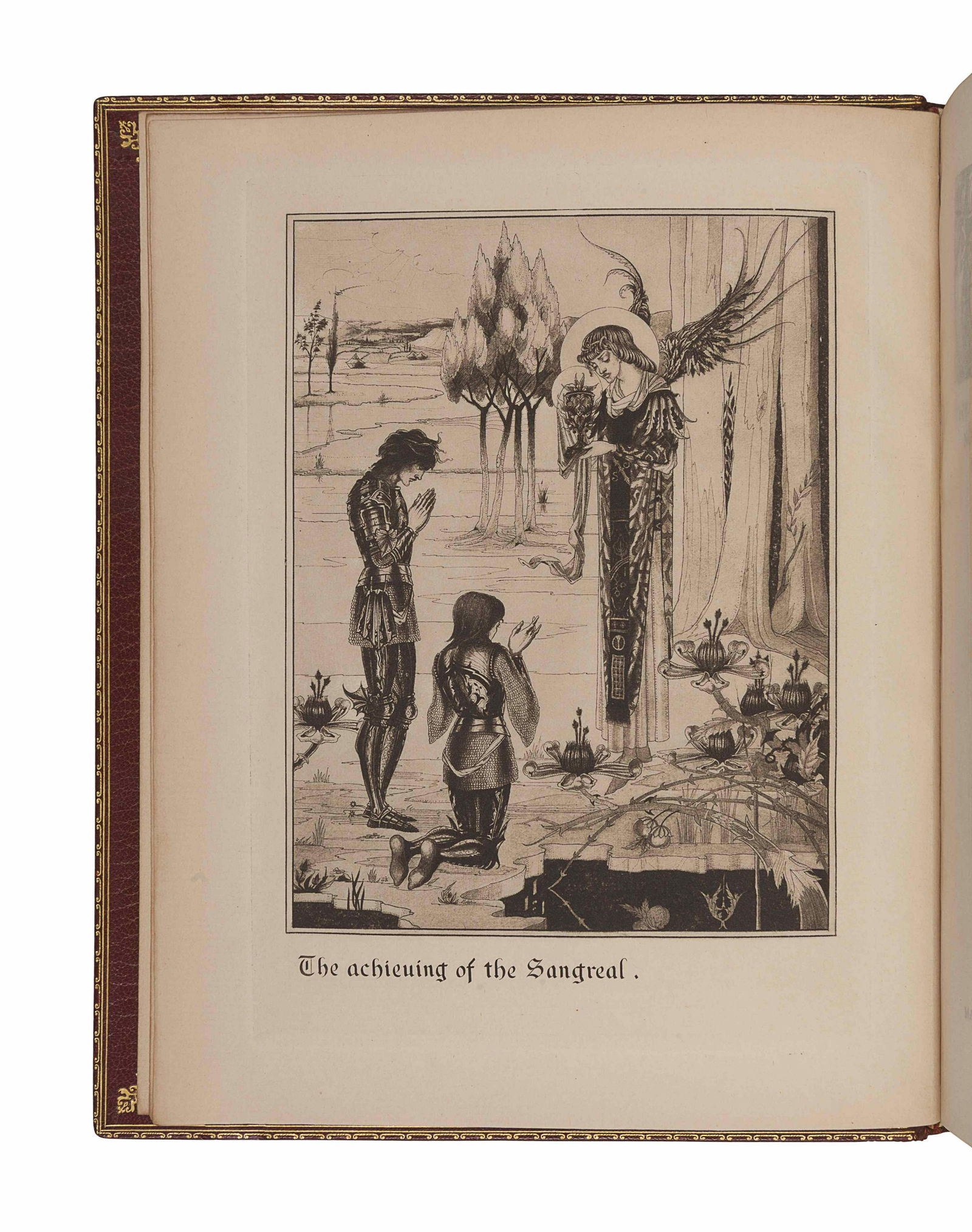 BEARDSLEY, Aubrey (1872-1898), illustrator. -- MALORY,: BEARDSLEY, Aubrey (1872-1898), illustrator. -- MALORY, Thomas, Sir (fl 1470). [Le Morte d'Arthur]. The Birth Life and Acts of King Arthur of his Noble Knights of the Round Table.... [London]: J. M. De
