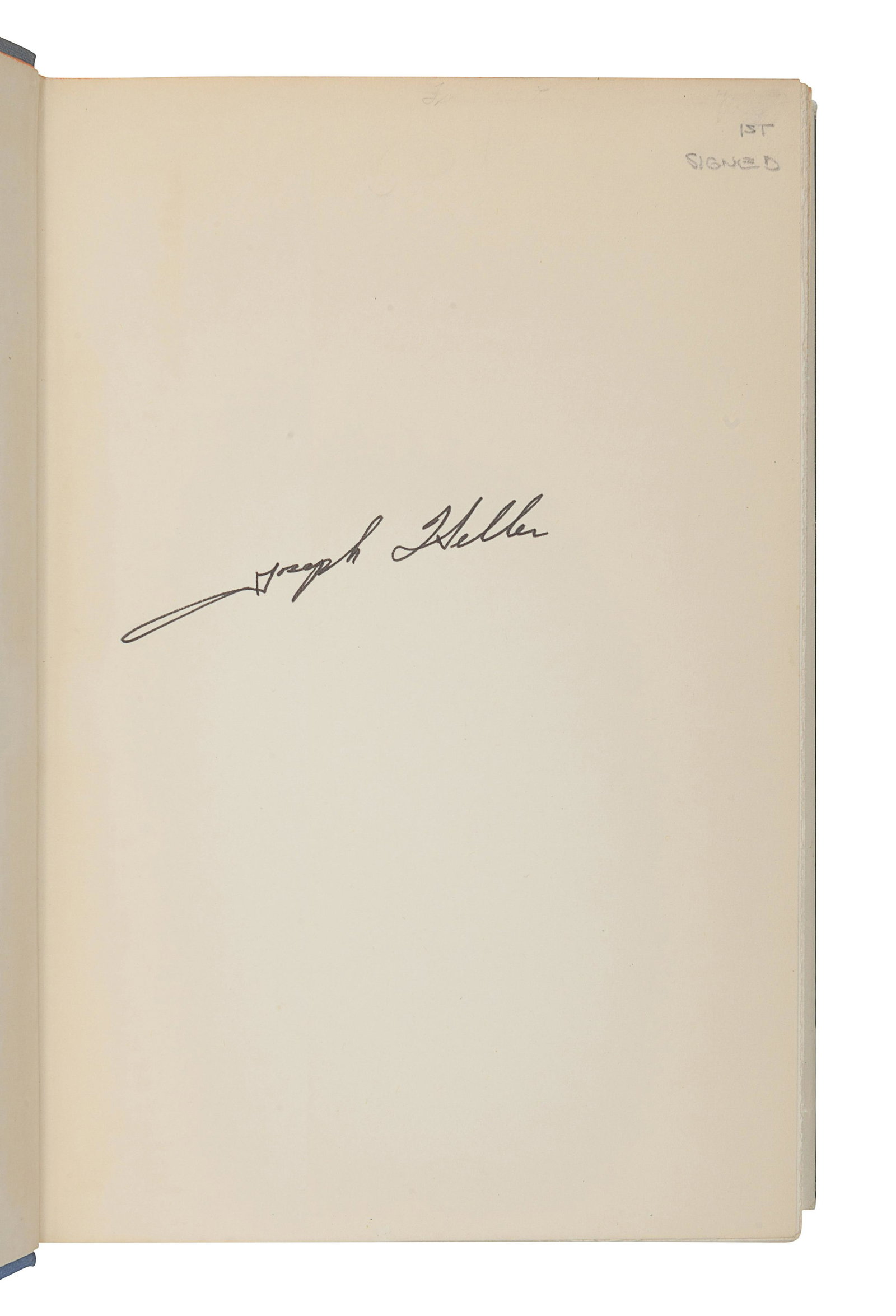 HELLER, Joseph (1923-1999). Catch-22. New York: Simon: HELLER, Joseph (1923-1999). Catch-22. New York: Simon and Schuster, 1961. 8vo. Original cloth (slight fading to spine); pictorial dust jacket (a few short splits at edges, very minor soiling and