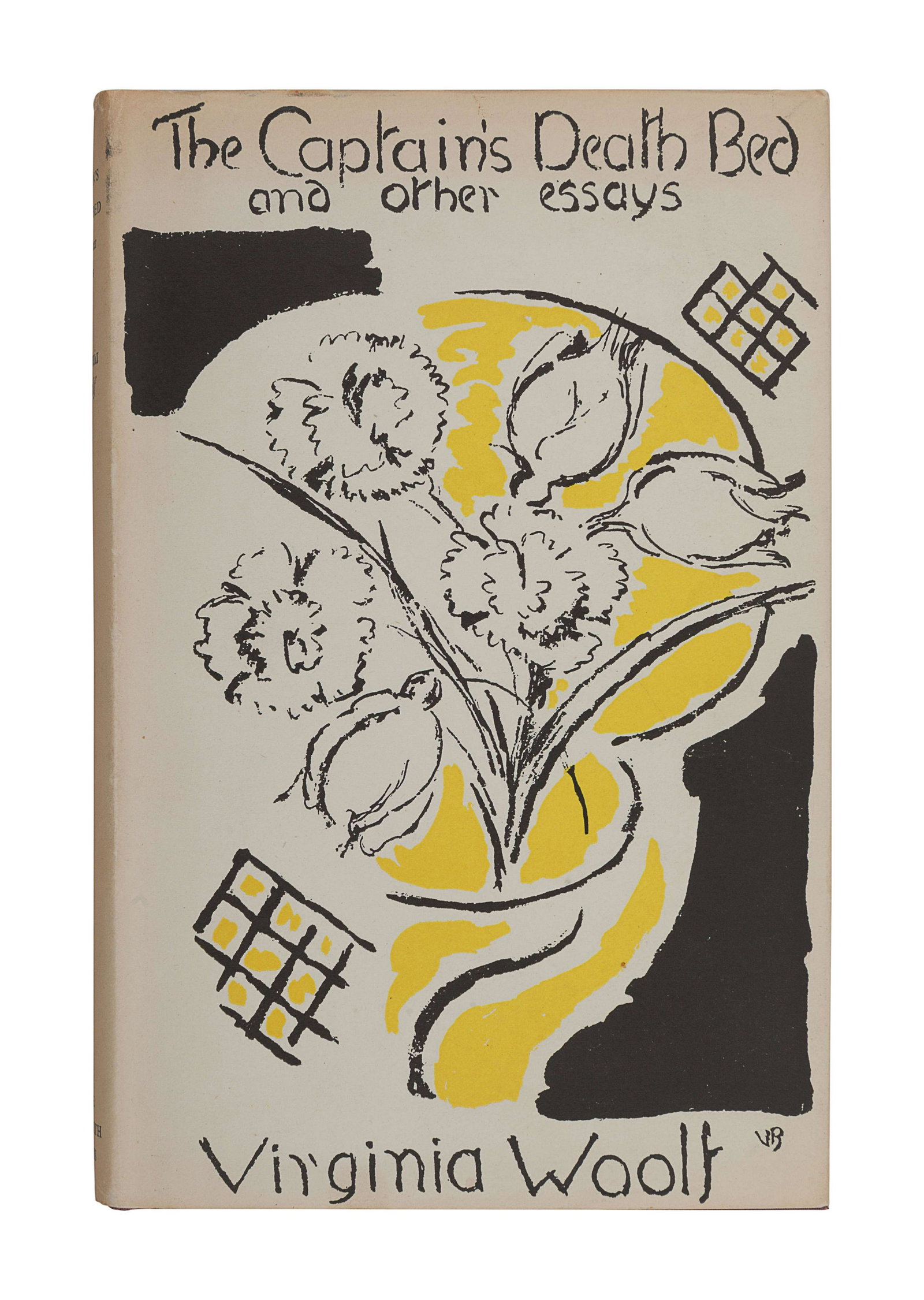 WOOLF, Virginia (1882-1941). The Captain's Death Bed: WOOLF, Virginia (1882-1941). The Captain's Death Bed and Other Essays. London: Hogarth Press, 1950. 8vo. Half-title. Original cedar brown boards, spine gilt-lettered; original cream dust jacket 