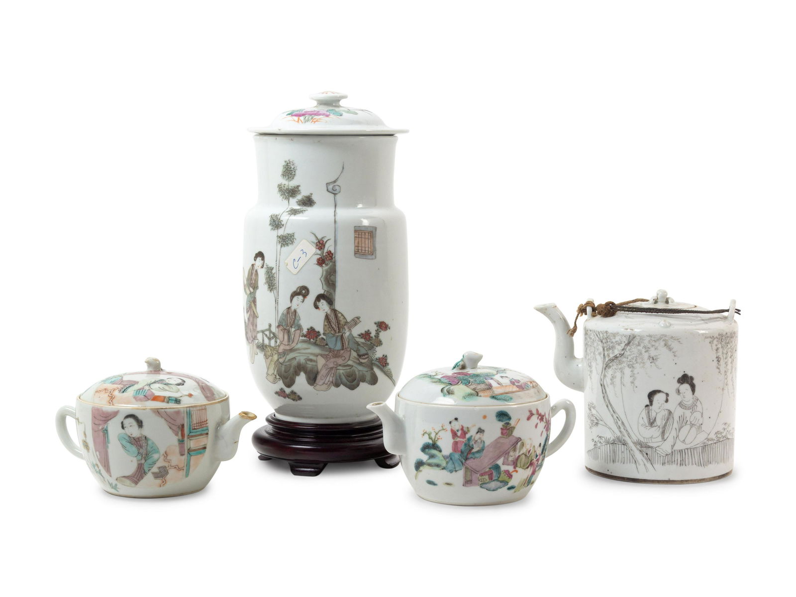 Four Porcelain Articles (1 of 2)