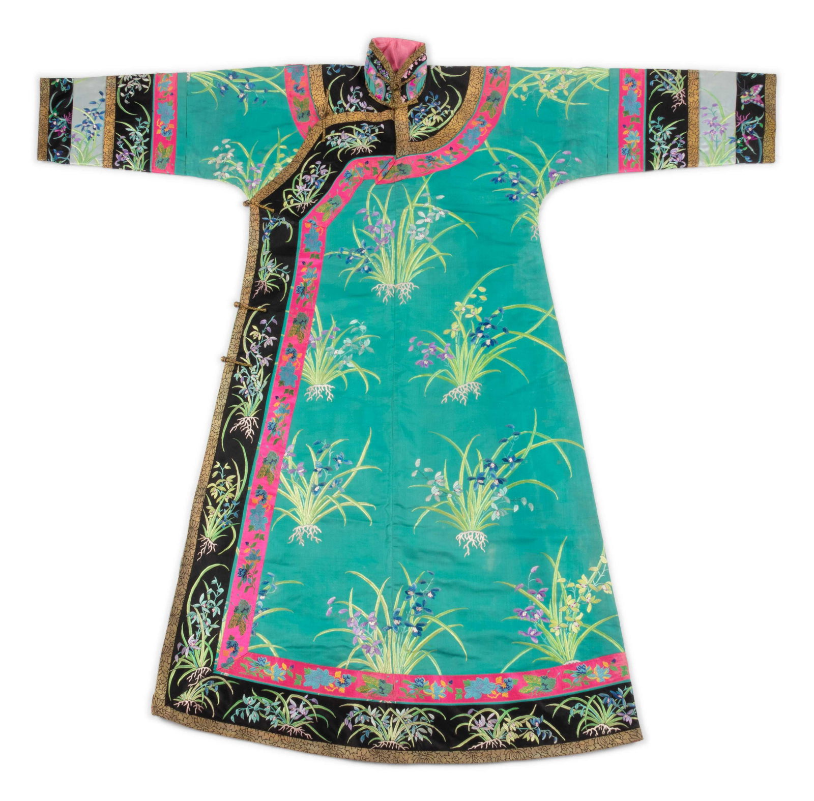 A Embroidered Silk Manchu Lady (1 of 5)