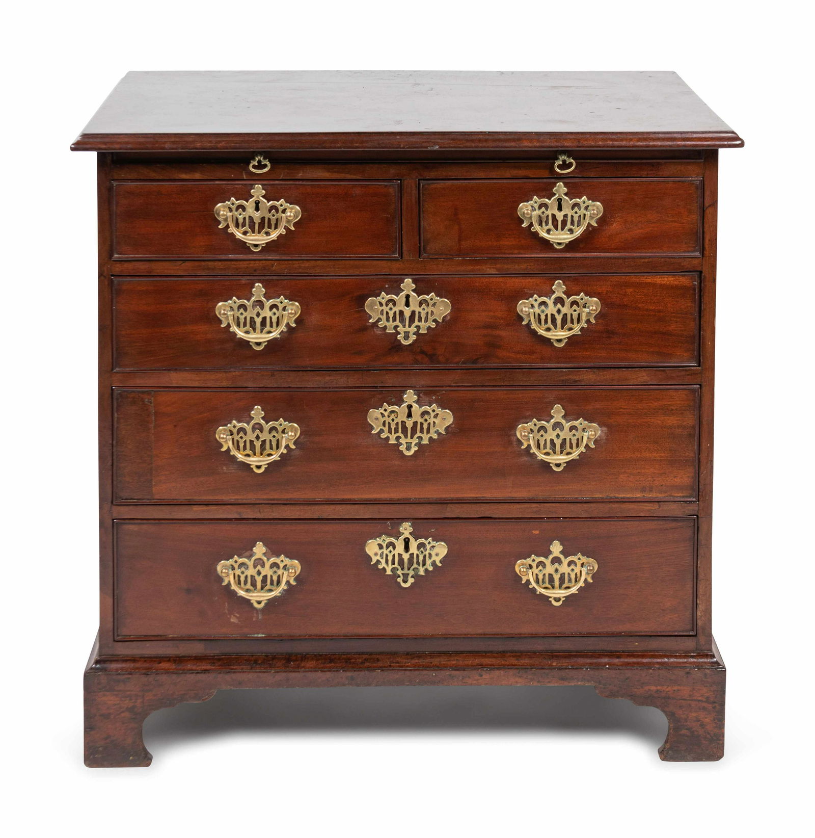 A George III Mahogany Bachelor's Chest Height 31 1/2 x (1 of 1)