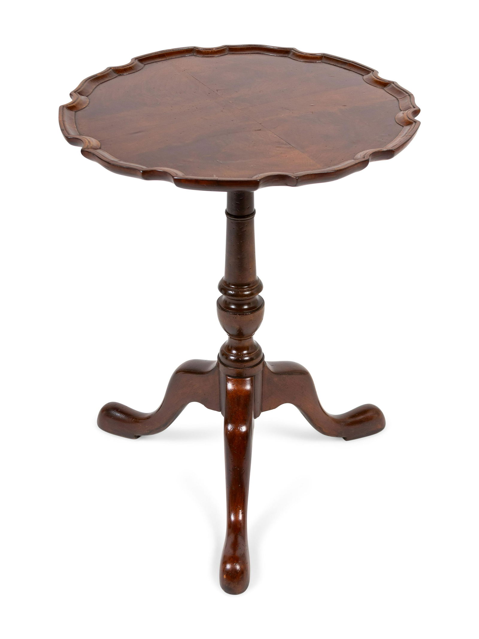 A George III Mahogany Tilt-Top Table Height 26 3/8 x (1 of 1)