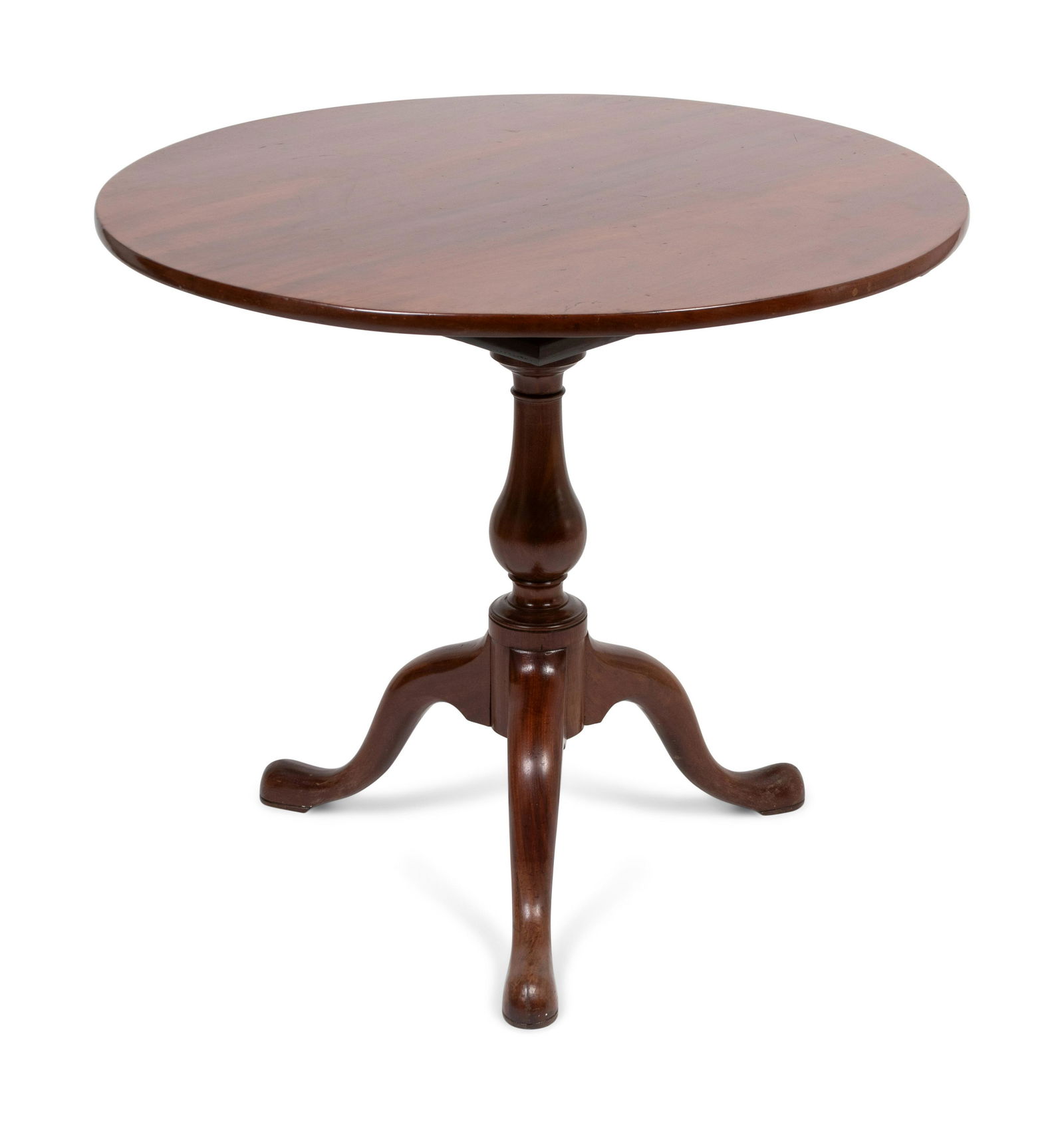A George III Mahogany Tilt-Top Tea Table Height 28 x (1 of 1)
