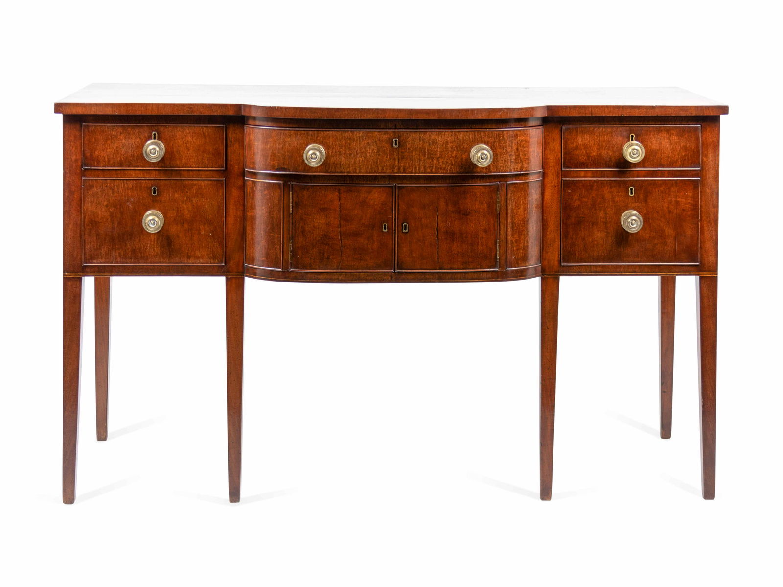 A Federal Mahogany Sideboard Height 40 1/4 x width 66 (1 of 2)