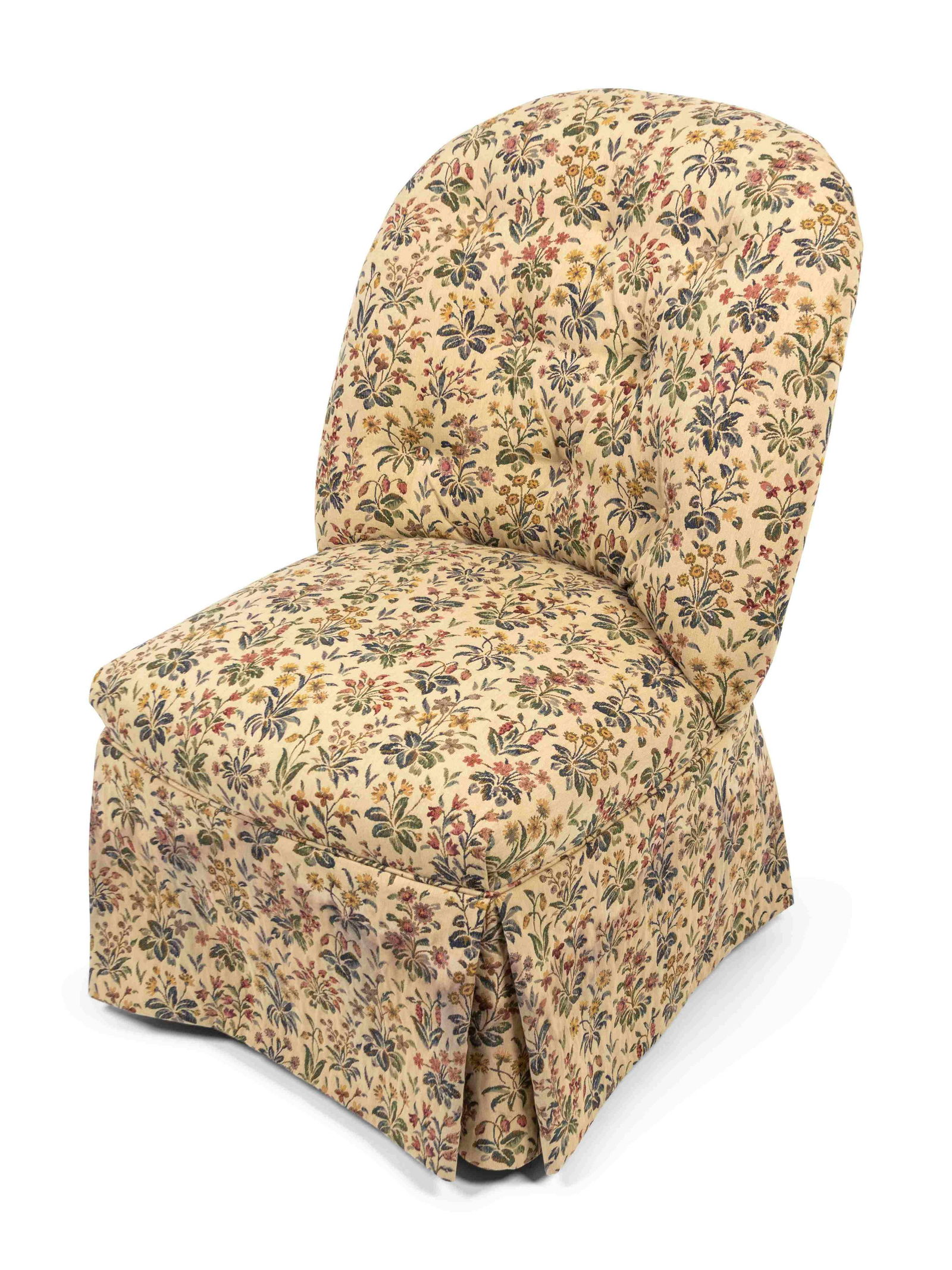 A Modern Upholstered Side Chair Height 36 3/4 x width (1 of 2)