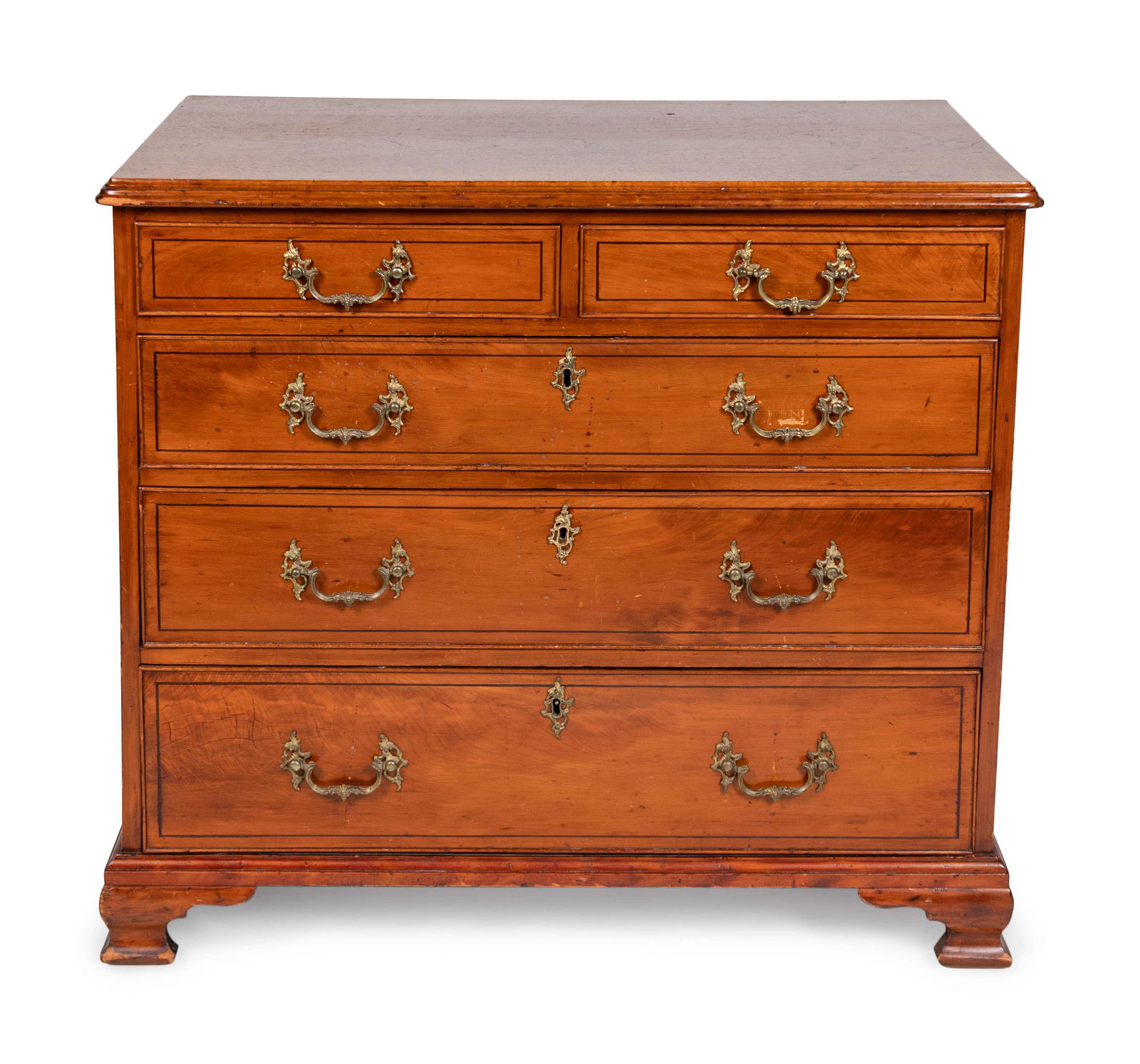 A George III Style Mahogany Chest of Drawers Height 32 (1 of 1)