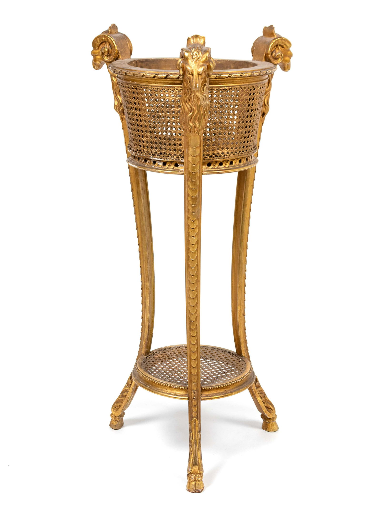 A Neoclassical Style Giltwood Plant Stand Height 39 1/2 (1 of 3)