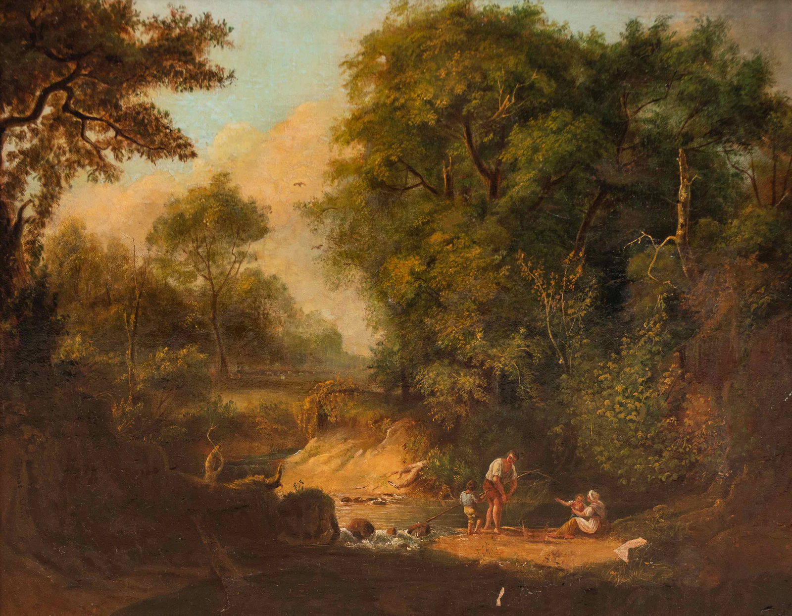 Thomas Wright (British, 1773-1839) Wooded Landscape (1 of 1)
