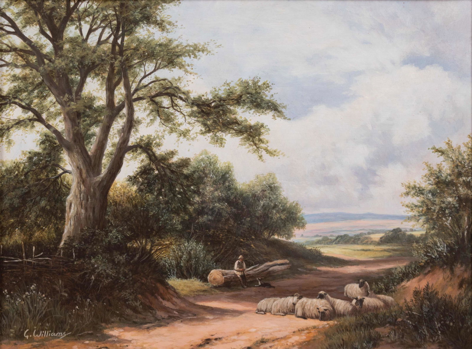 G. Williams Landscape Painting (1 of 1)