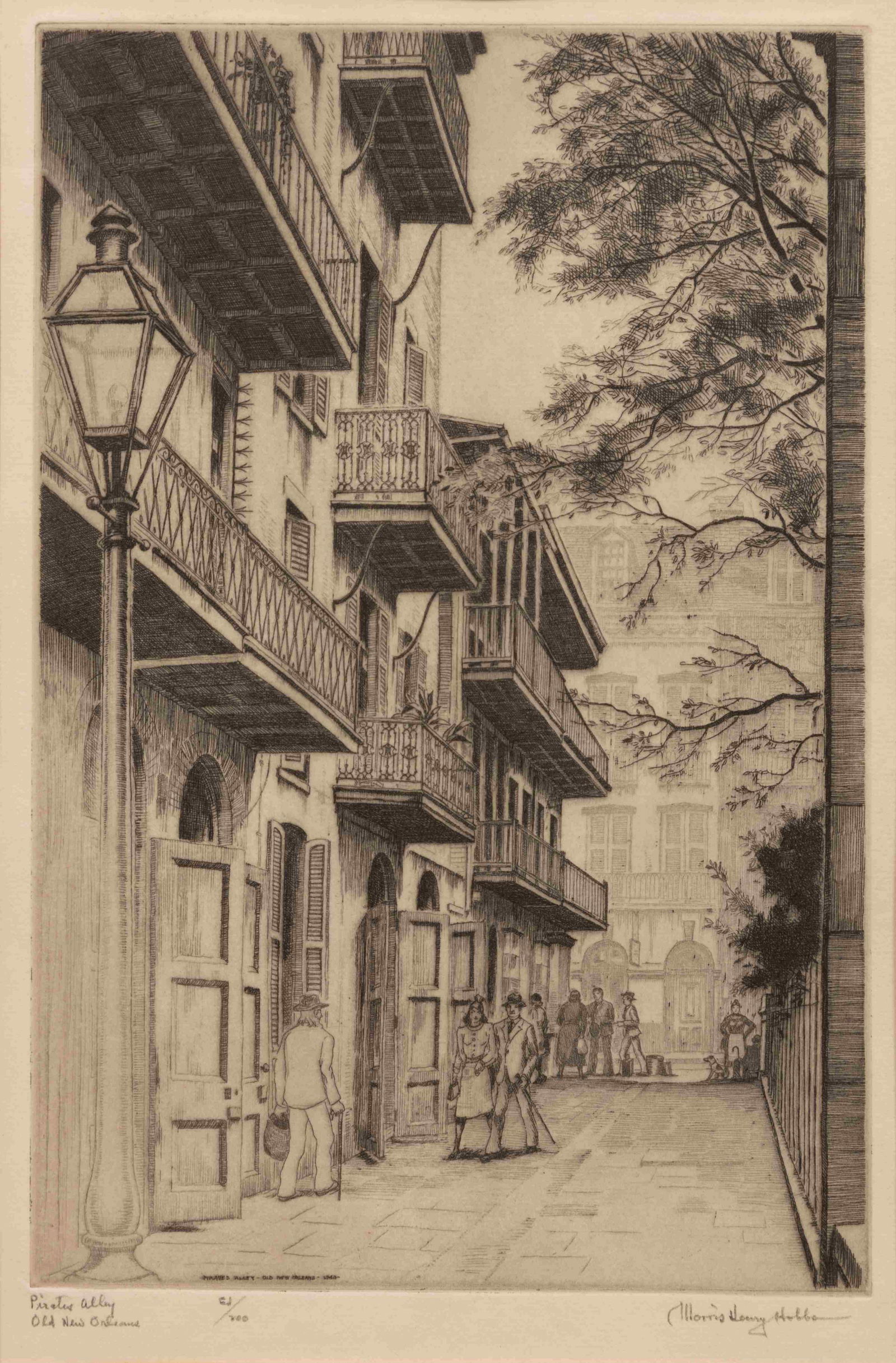 Morris Henry Hobbs (American, 1892-1967) A pair of (1 of 6)