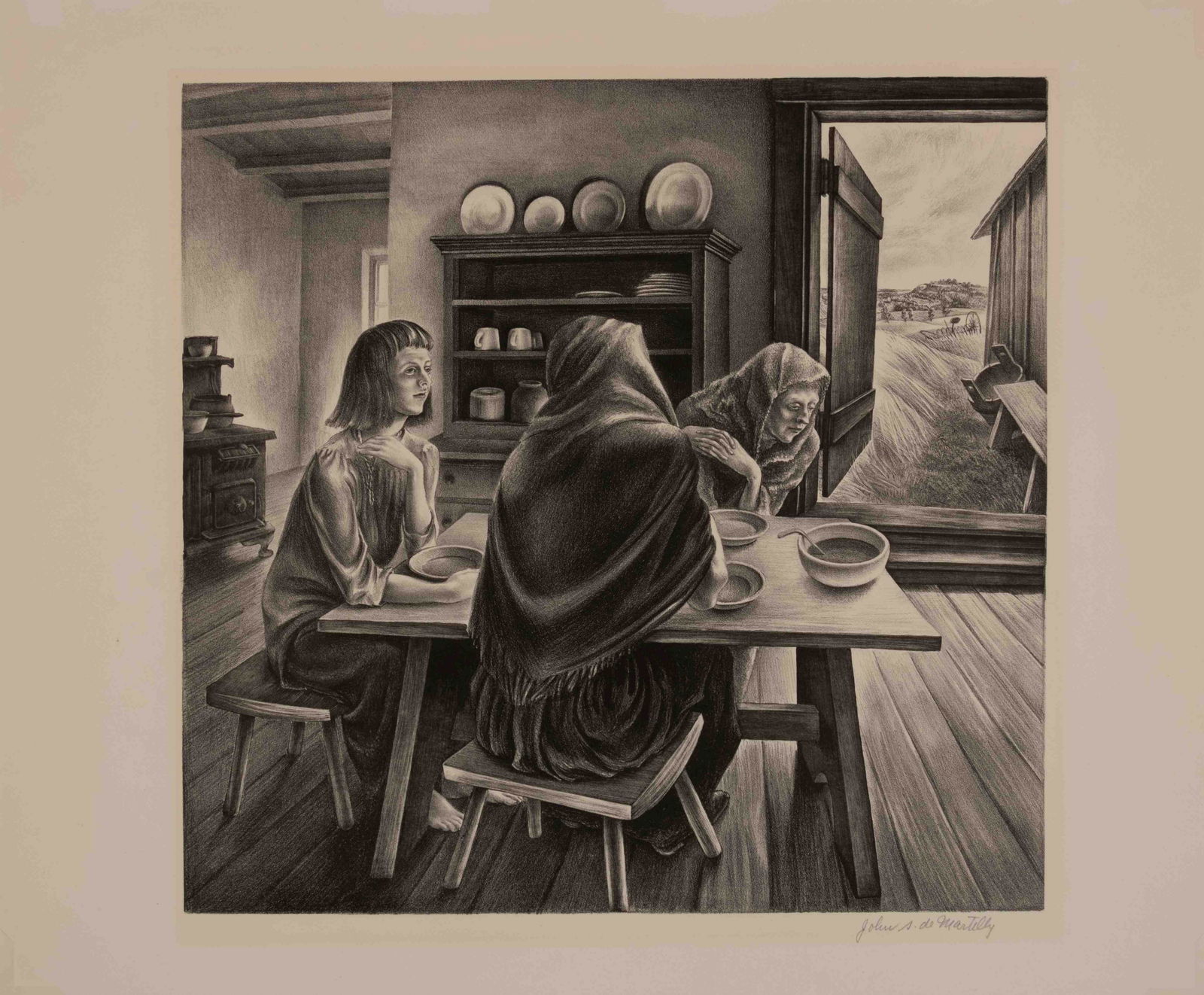 A group of four American prints (Irving Amen, Bitter (1 of 8)