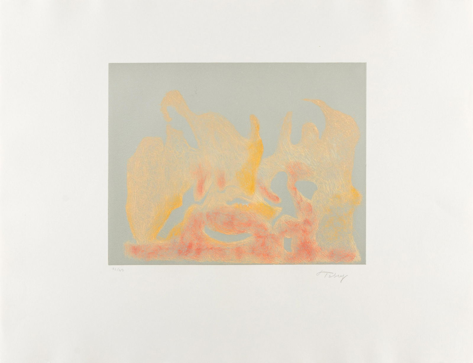 Mark Tobey (American, 1890-1976) The Awakening Dawn, (1 of 2)