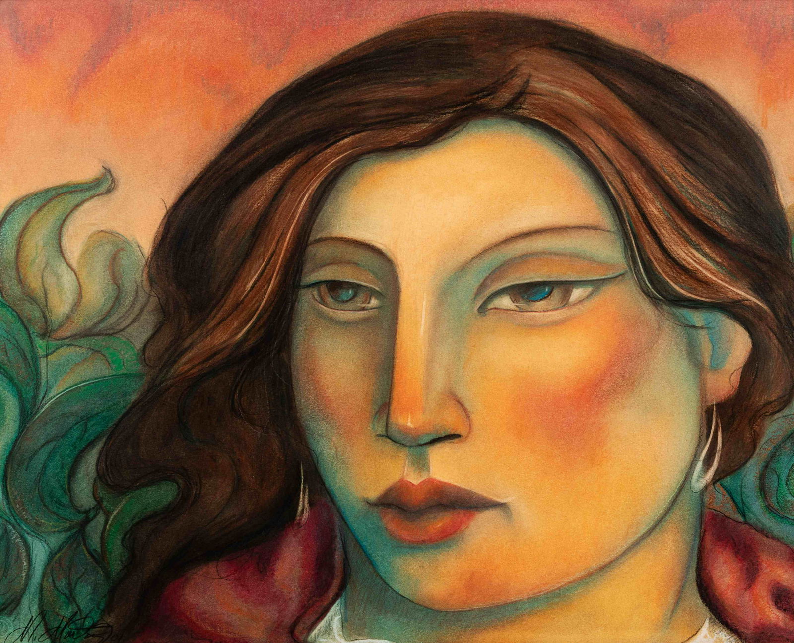 Miguel Martinez (American, b. 1951) Portrait of a (1 of 4)