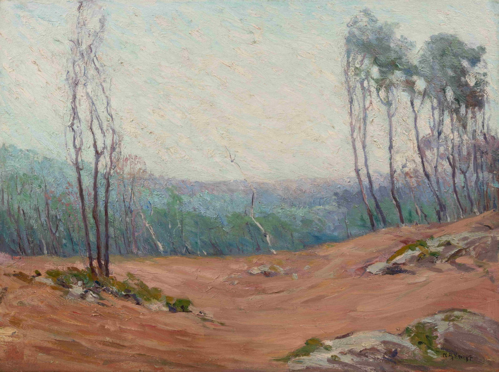 Nellie Augusta Knopf (American, 1875-1962) On the Dunes (1 of 7)