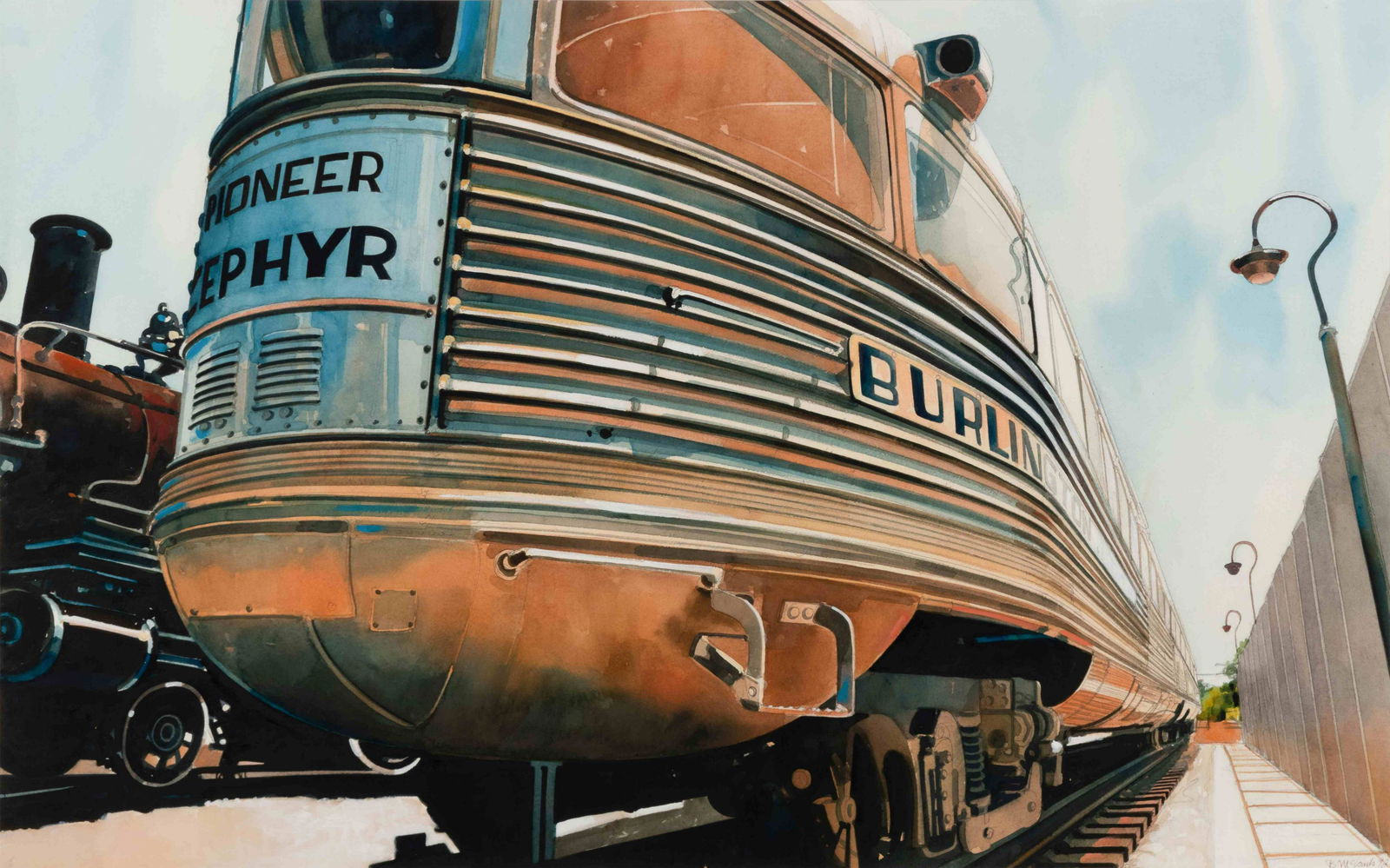 Bruce McCombs (American, b. 1943) Pioneer Zephyr, 1992 (1 of 4)